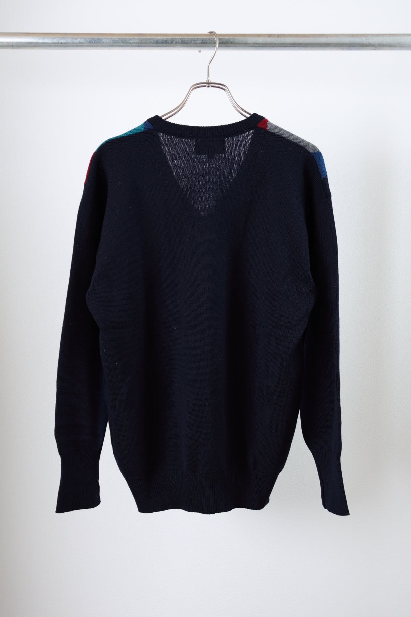[dunhill]Argyle Check Sweater[USED: