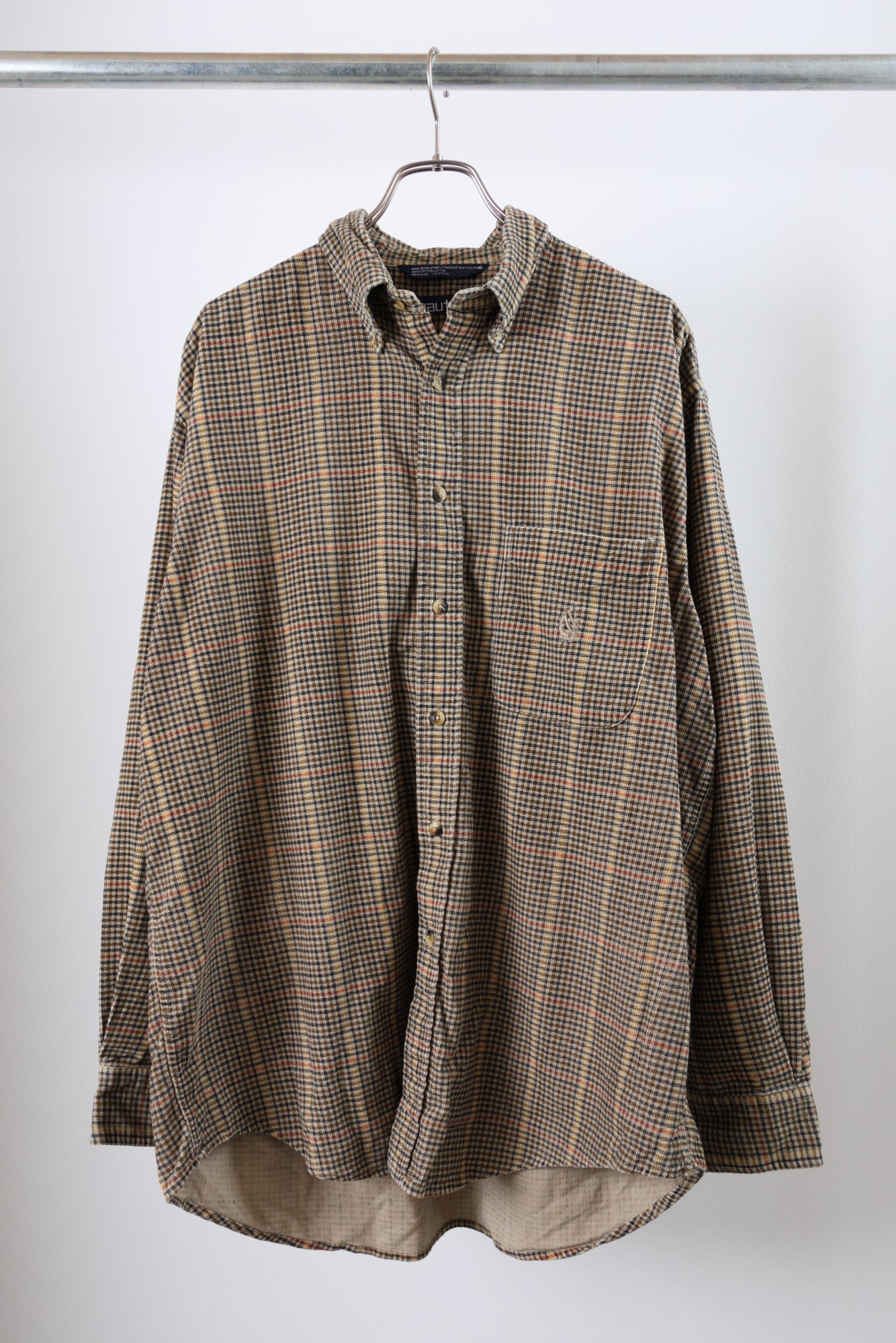 [NAUTICA] Corduroy Check Shirts L/S[USED]