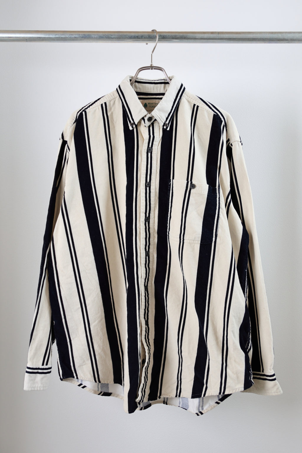 Corduroy Stripe Shirts L/S[USED]