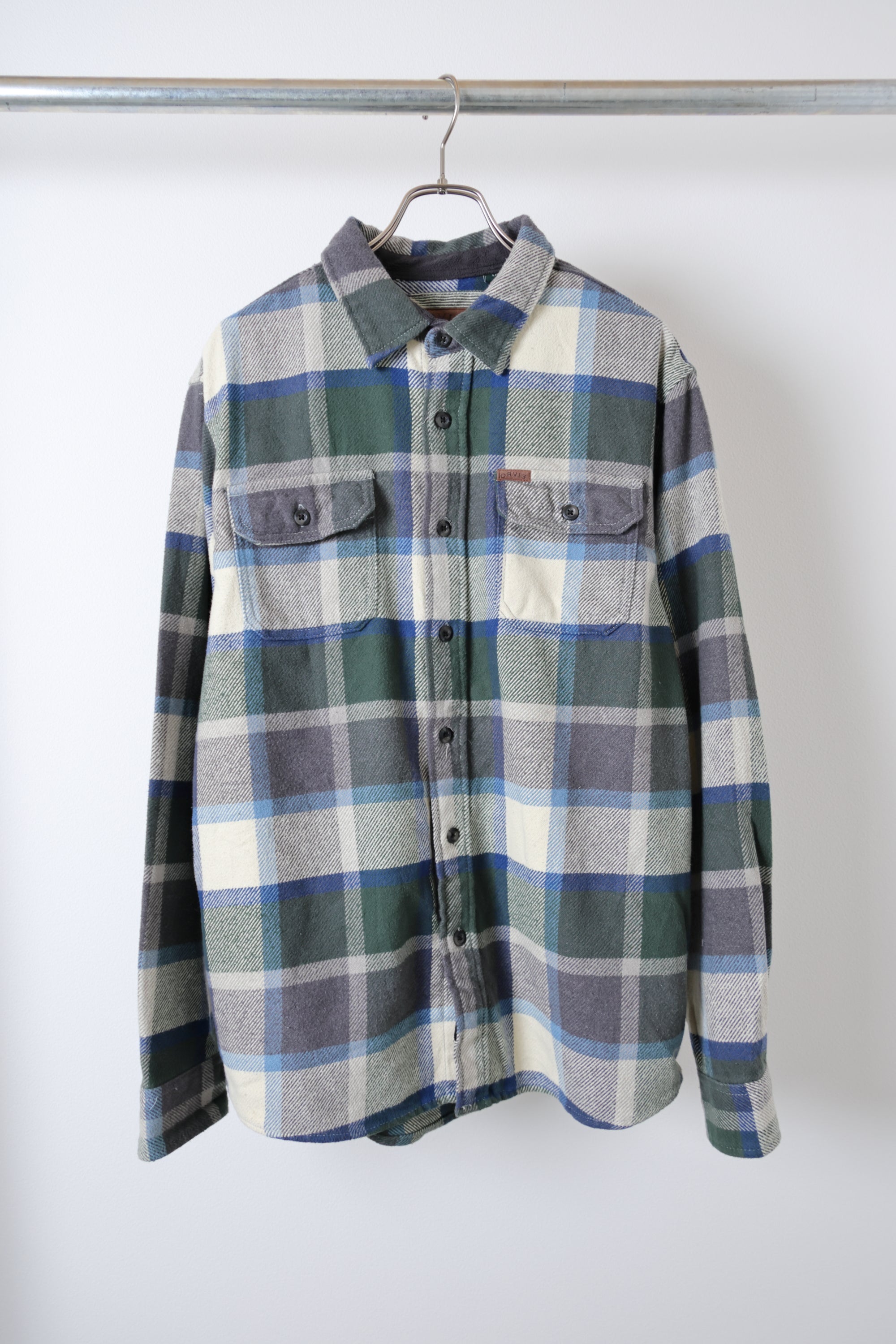 [ORVIS] Flannel Check Shirts L/S [USED]