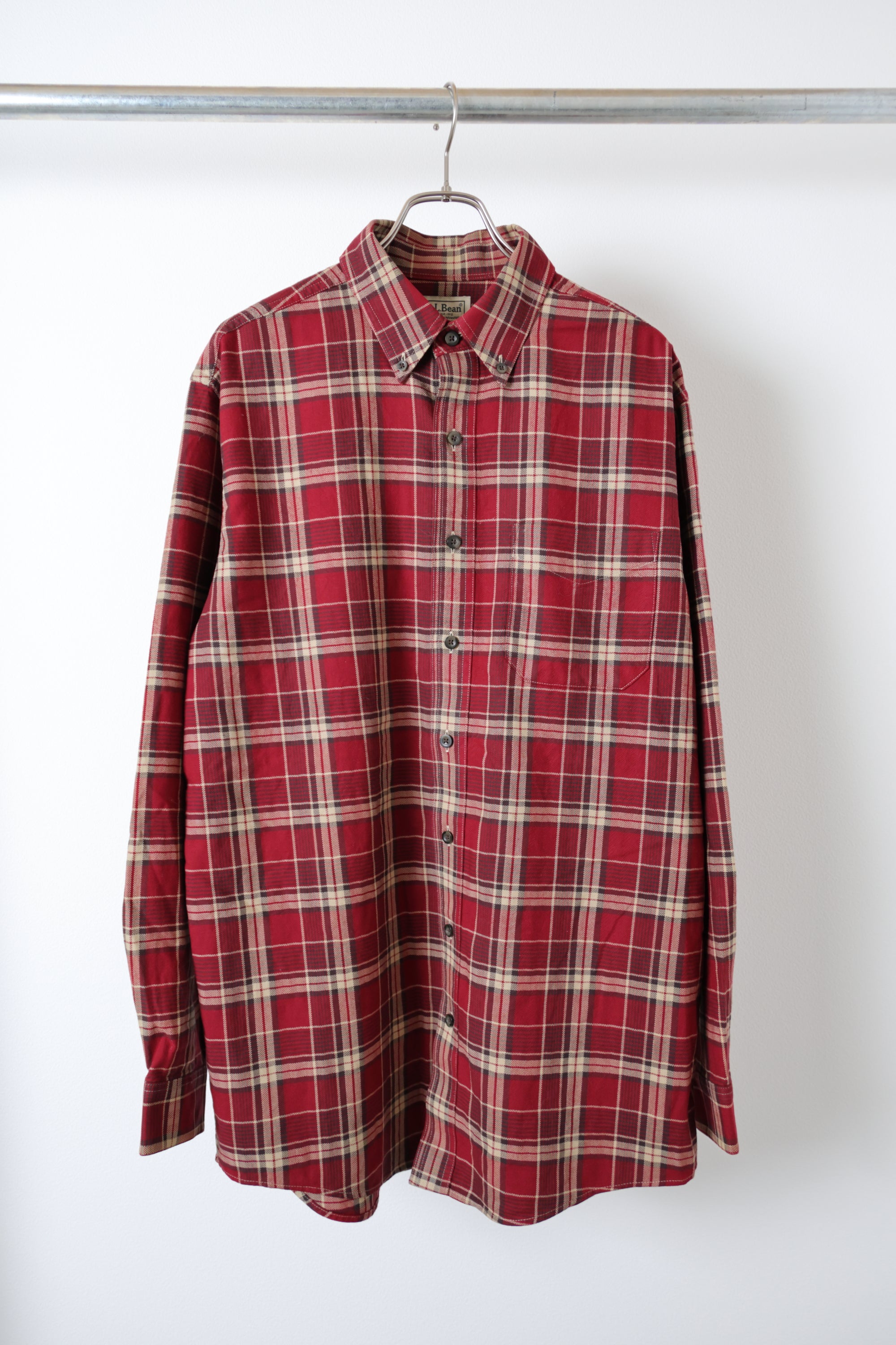 Cotton Check Shirts L/S [USED]