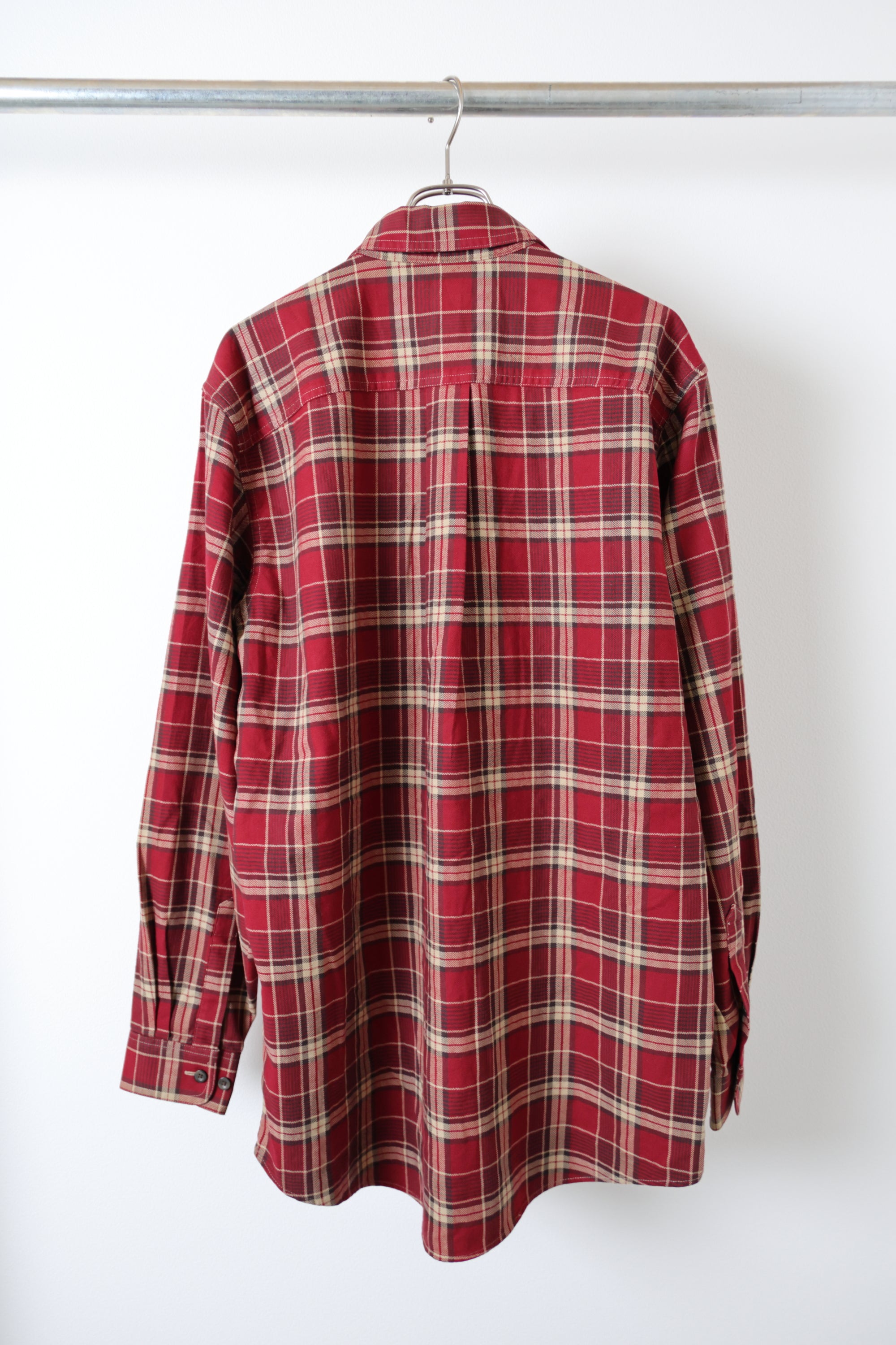 Cotton Check Shirts L/S [USED]