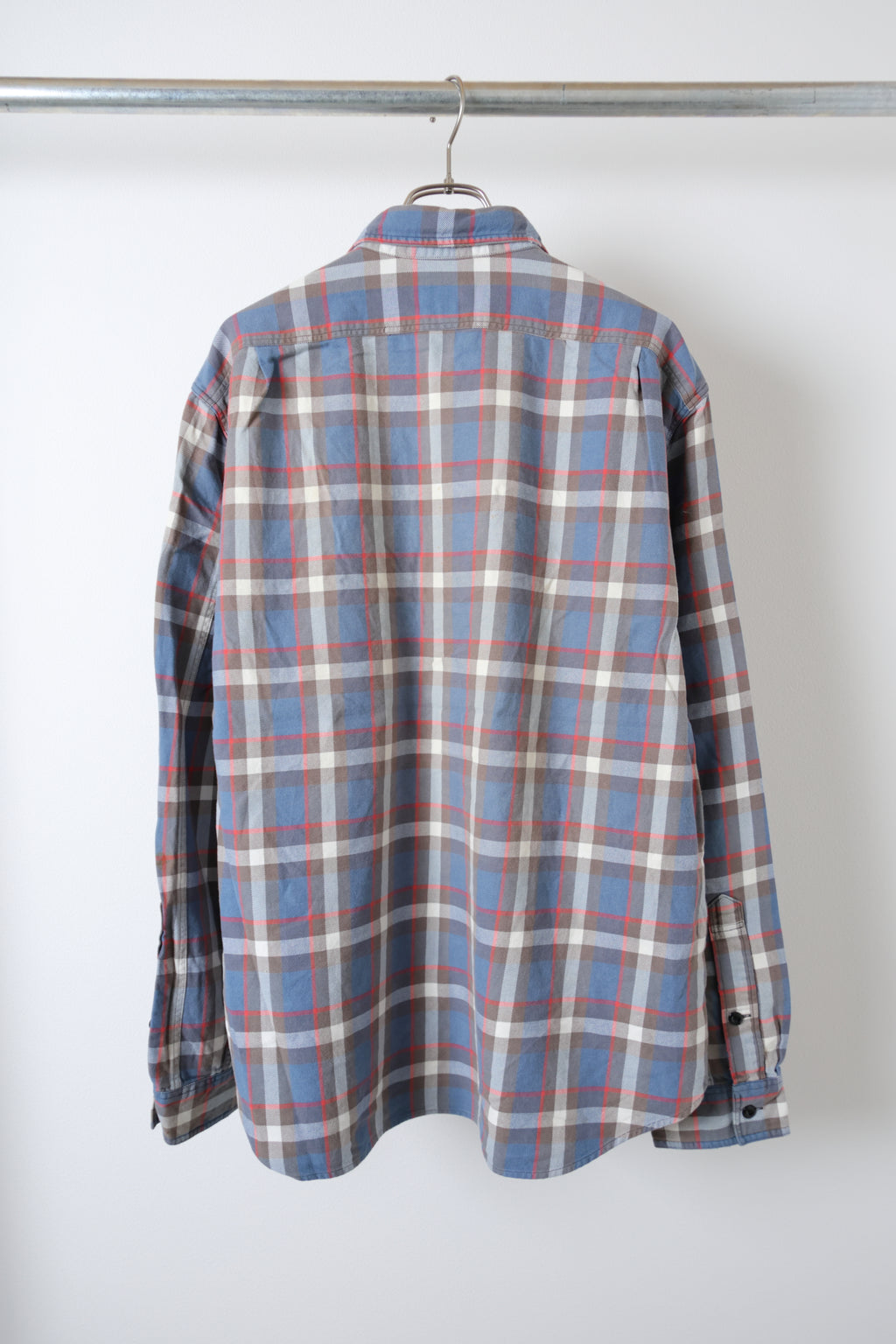 [J.CREW] Light Flannel Check Shirts L/S [USED]