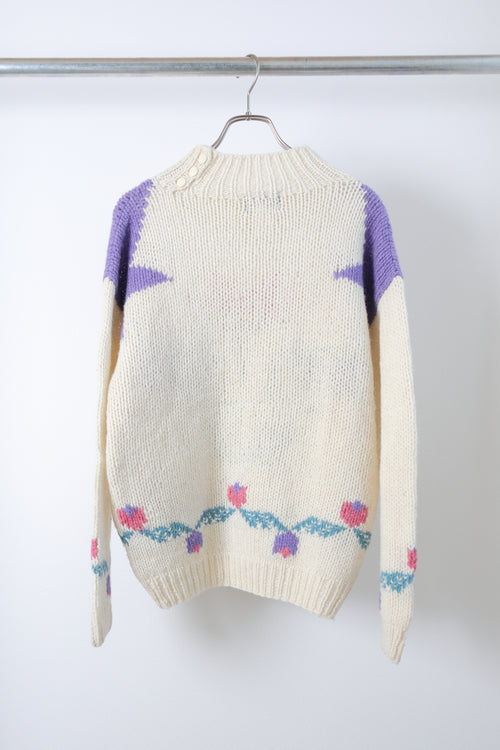 Flower Wool Knit [USED]