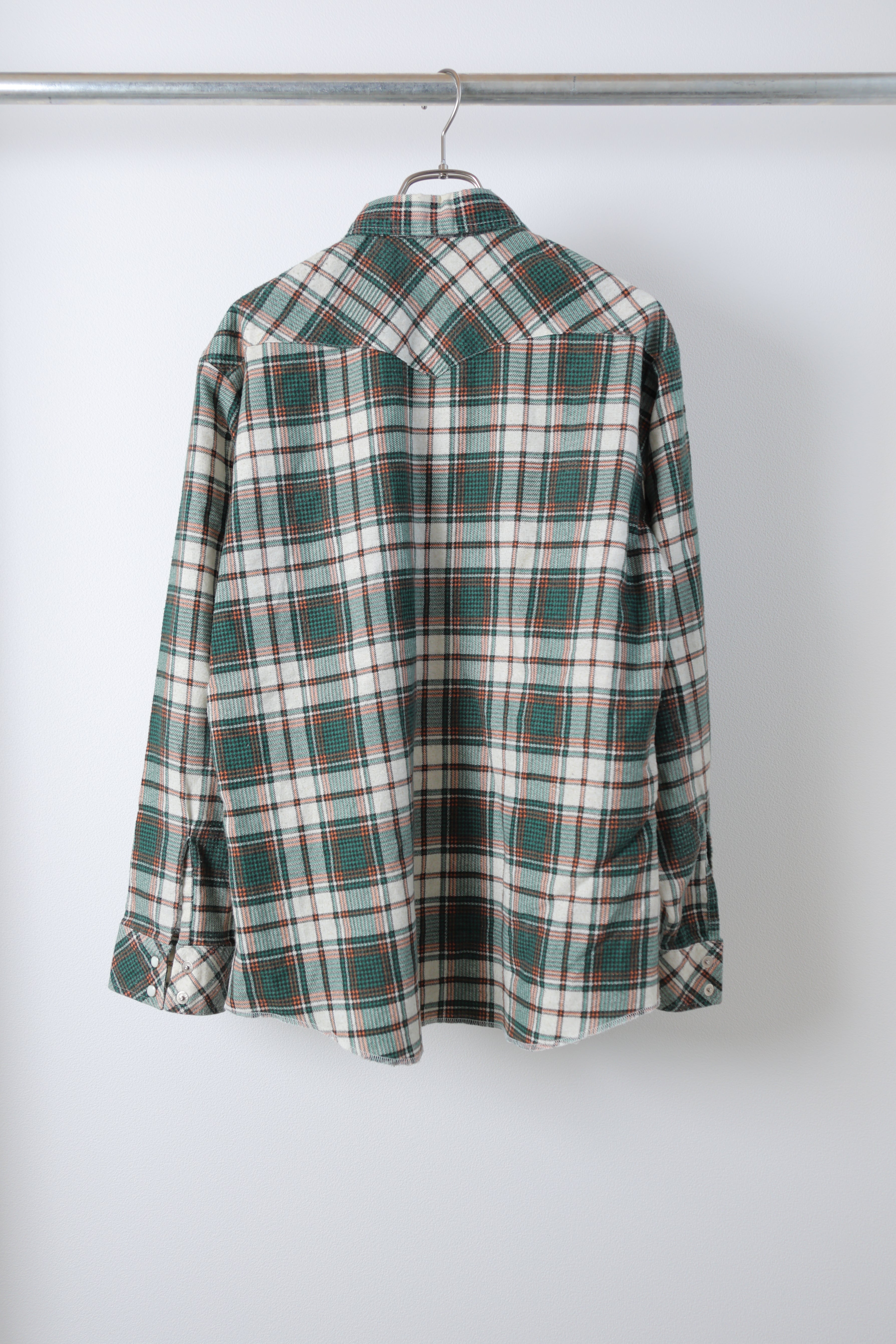 [Wrangler] Western Check Shirts L/S [USED]