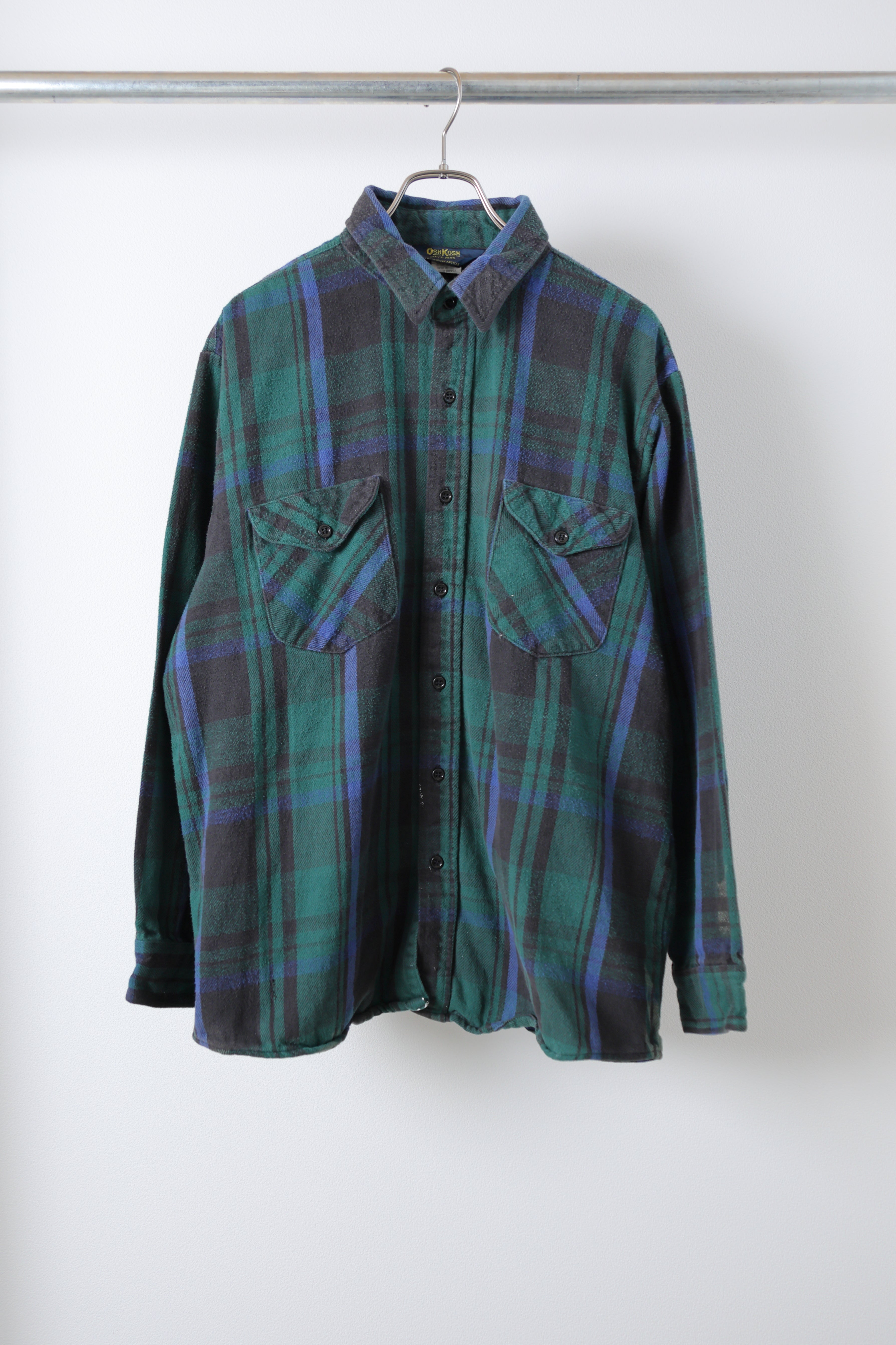 [OSH KOSH] Cotton Flannel Check Shirts [USED]
