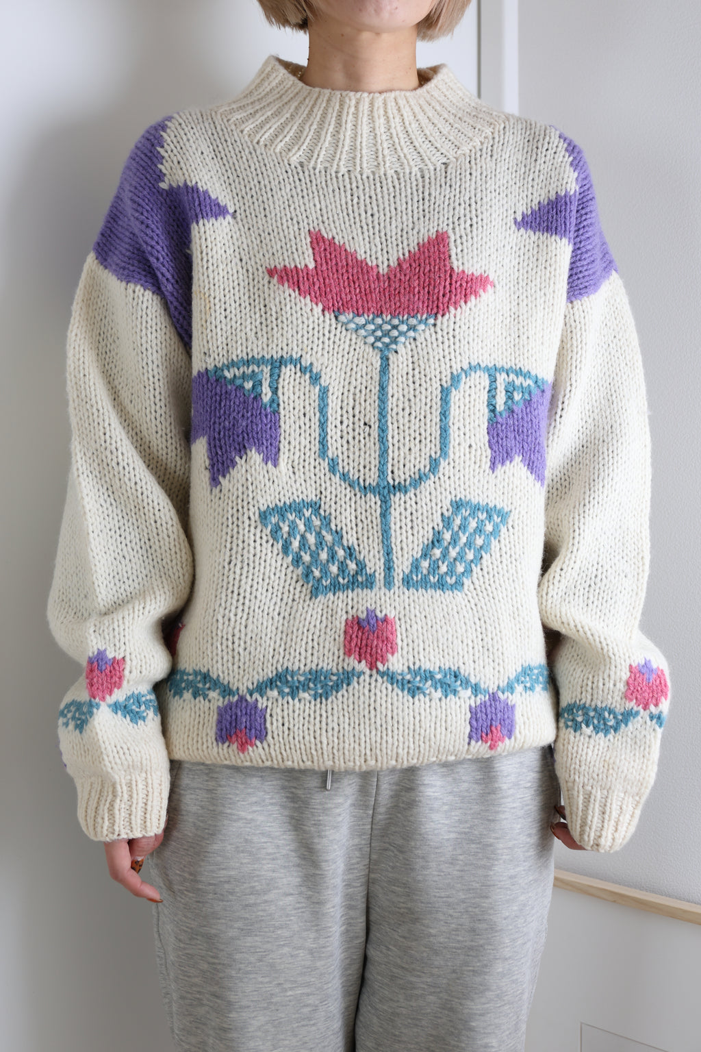 Flower Wool Knit [USED]