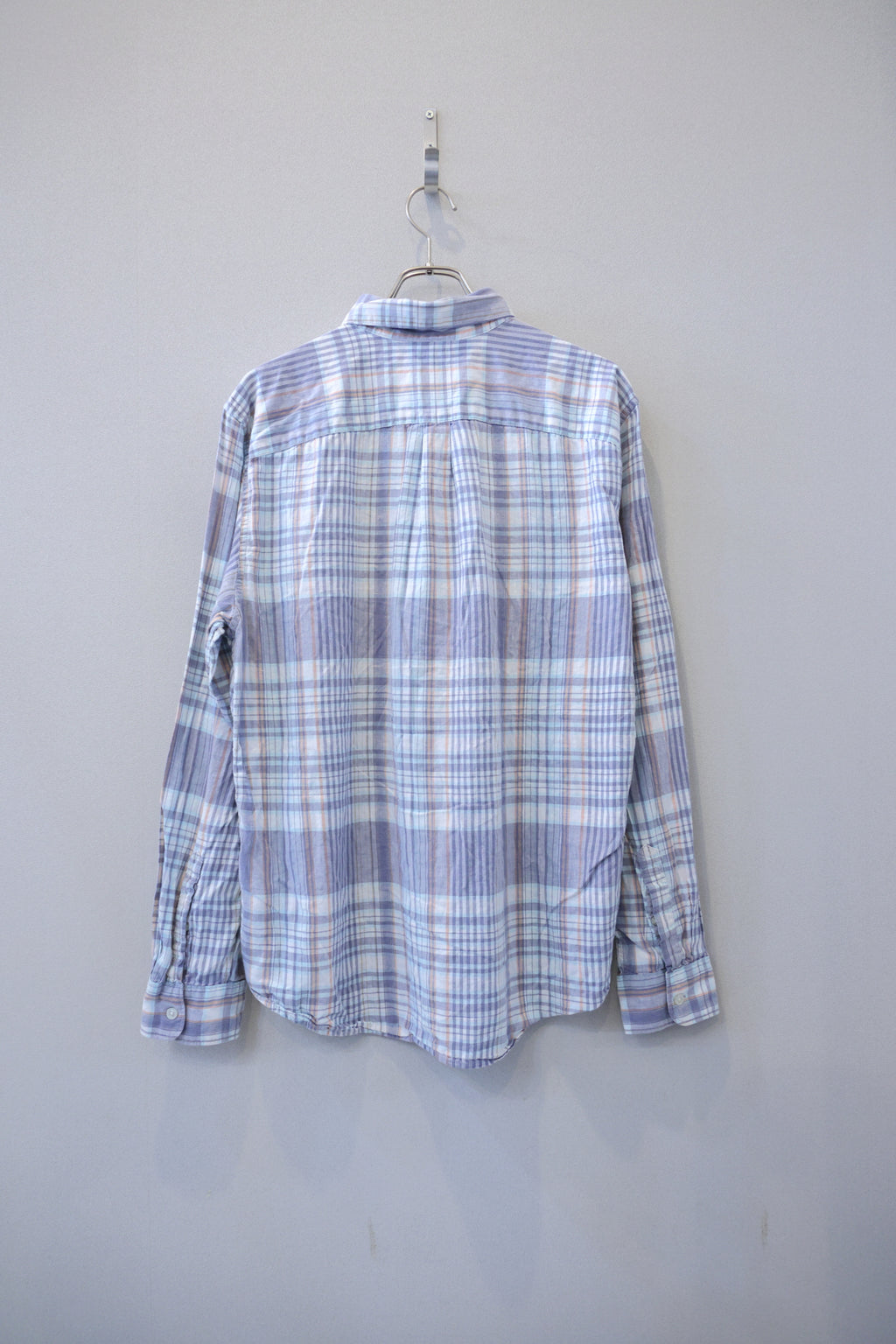 [Gap] Linen Check Shirts L/S [USED]