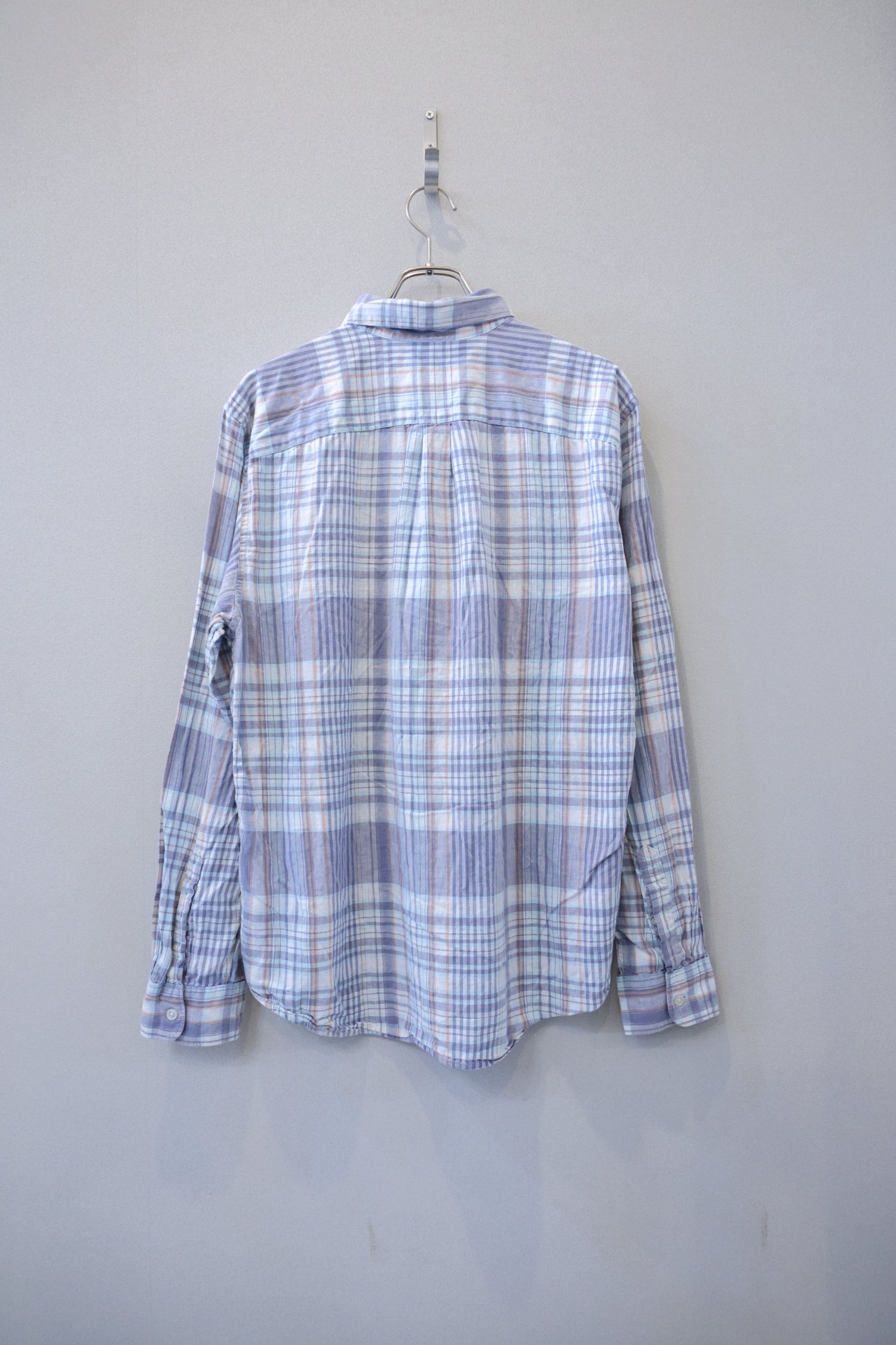 [Gap] Linen Check Shirts L/S [USED]