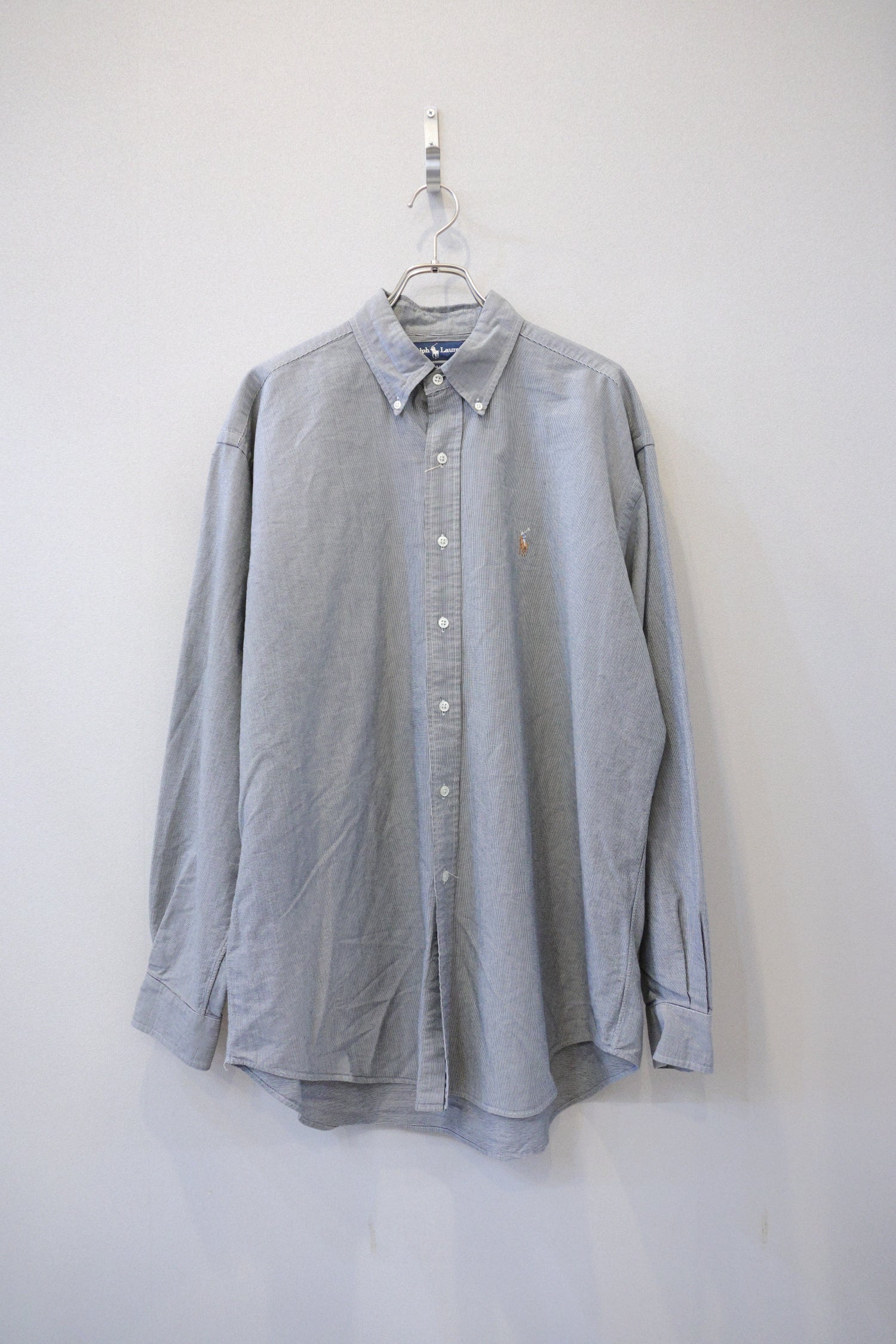 [Ralph Lauren] BD Check Shirts L/S [USED]