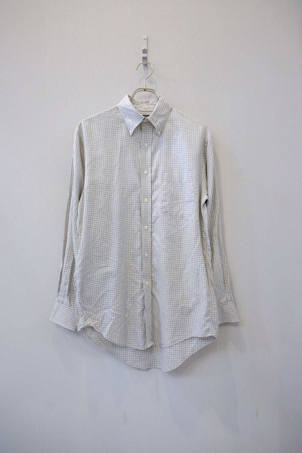 [LAND'S END] BD Graphcheck Shirts L/S [USED]
