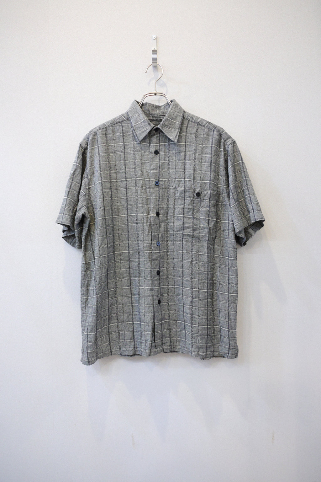 Open Collar Patterned Shirts S/S [USED]