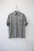 Open Collar Patterned Shirts S/S [USED]