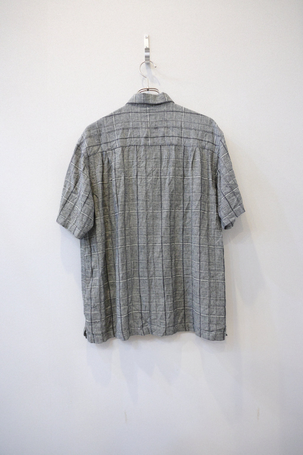 Open Collar Patterned Shirts S/S [USED]