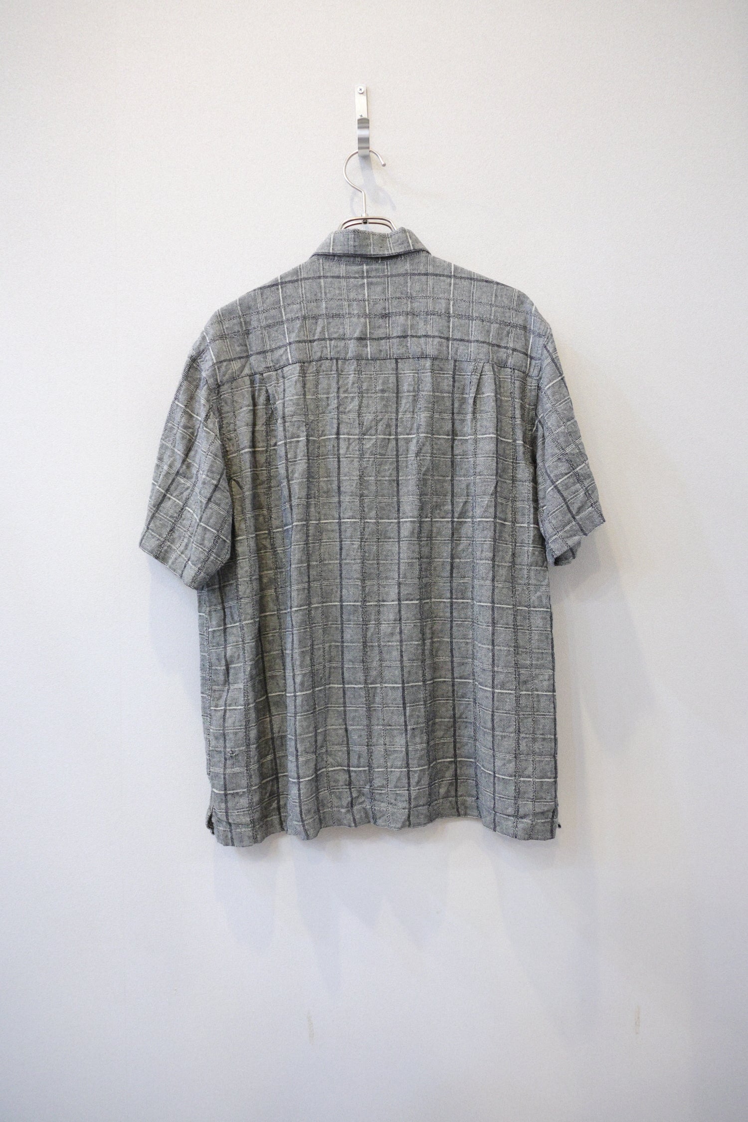 Open Collar Patterned Shirts S/S [USED]