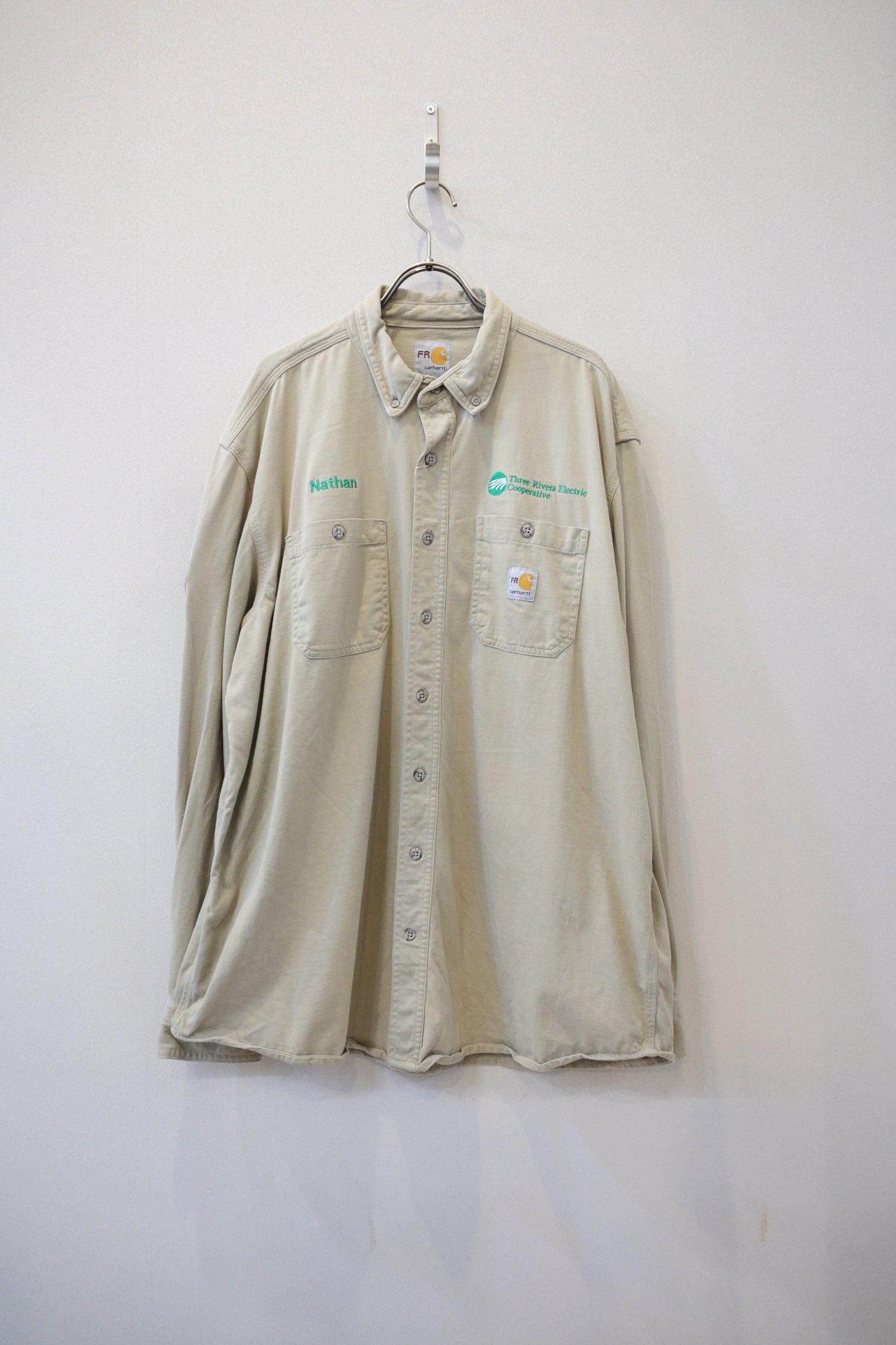 [Carhartt] 3-Needle Work Shirts L/S [USED]