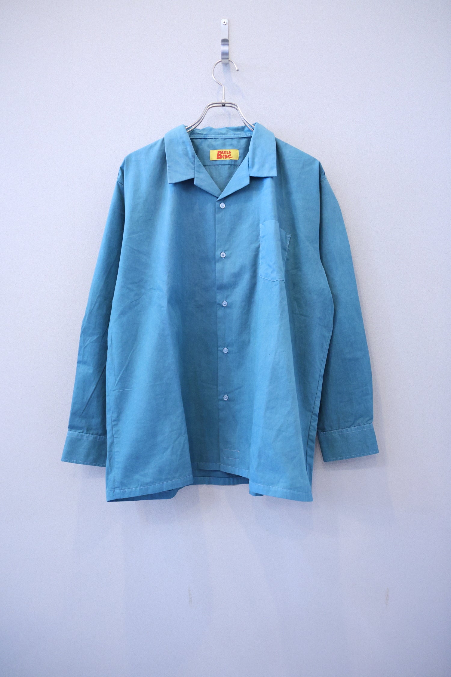 [BUILDING] SCHOOL UNIFORM SHIRTS LS [PEACOCK]