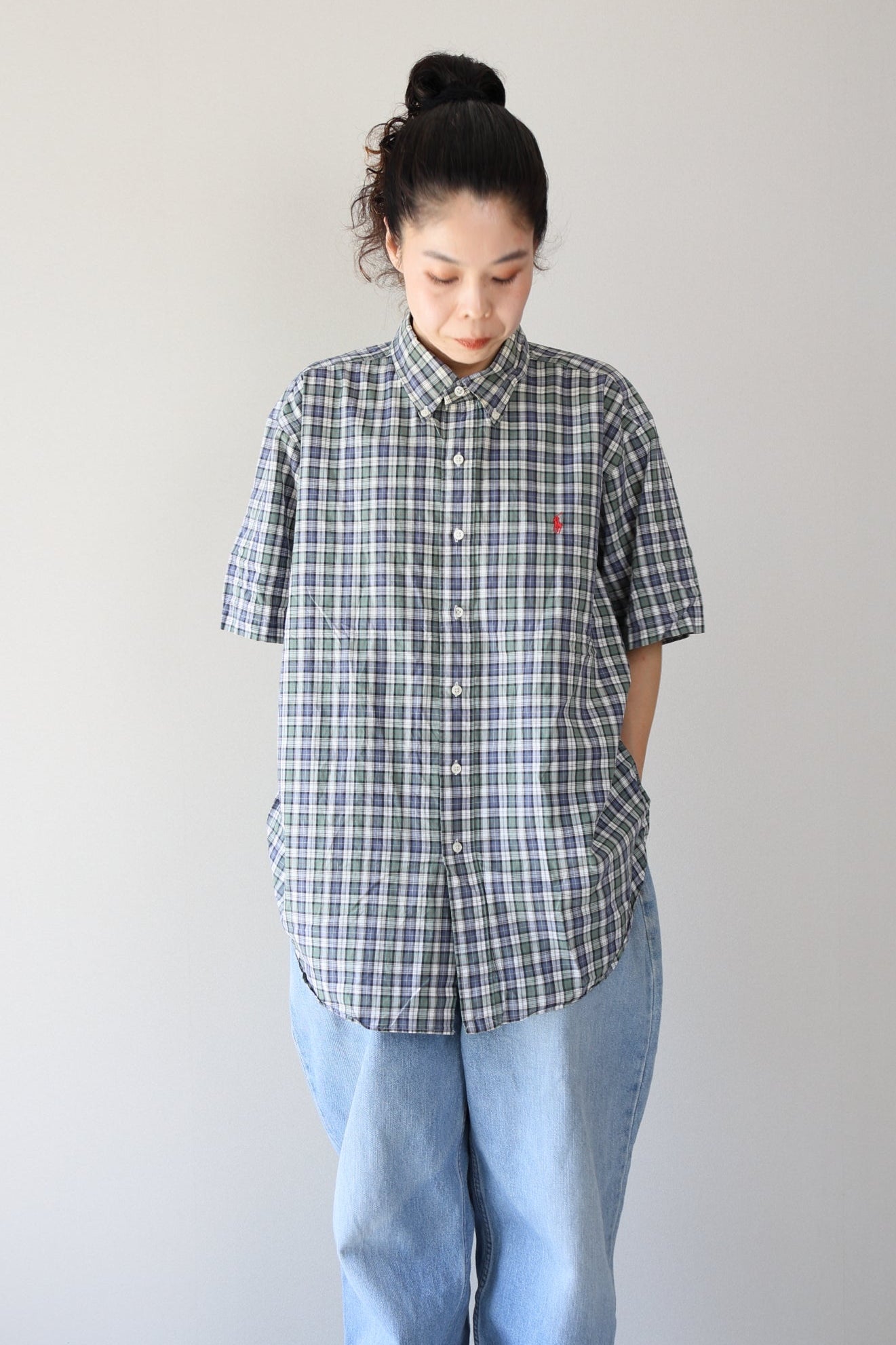 [Ralph Lauren] Madras Check Shirts S/S [USED]