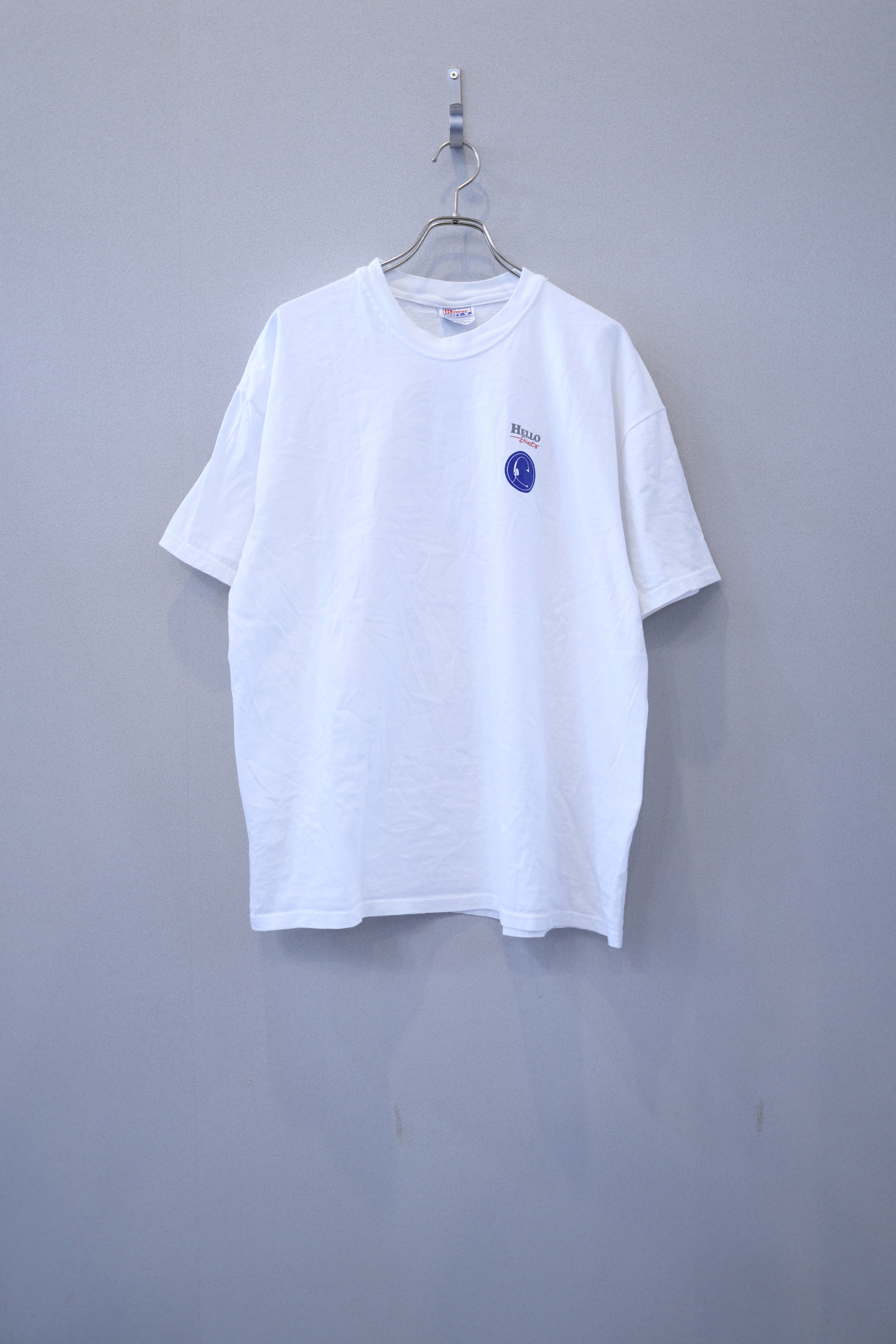 [Hanes] Back Print Logo T-Shirts [USED]
