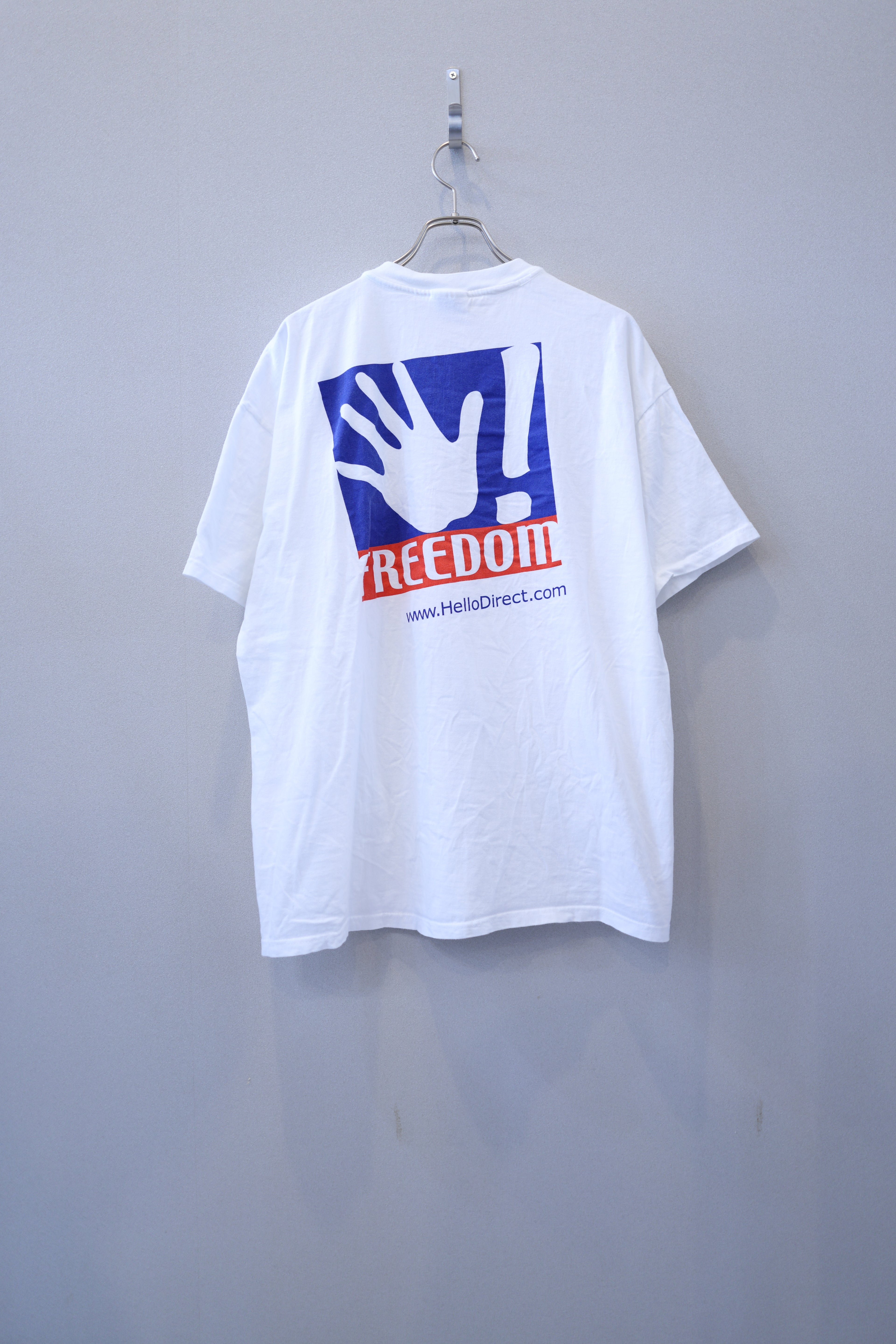 [Hanes] Back Print Logo T-Shirts [USED]