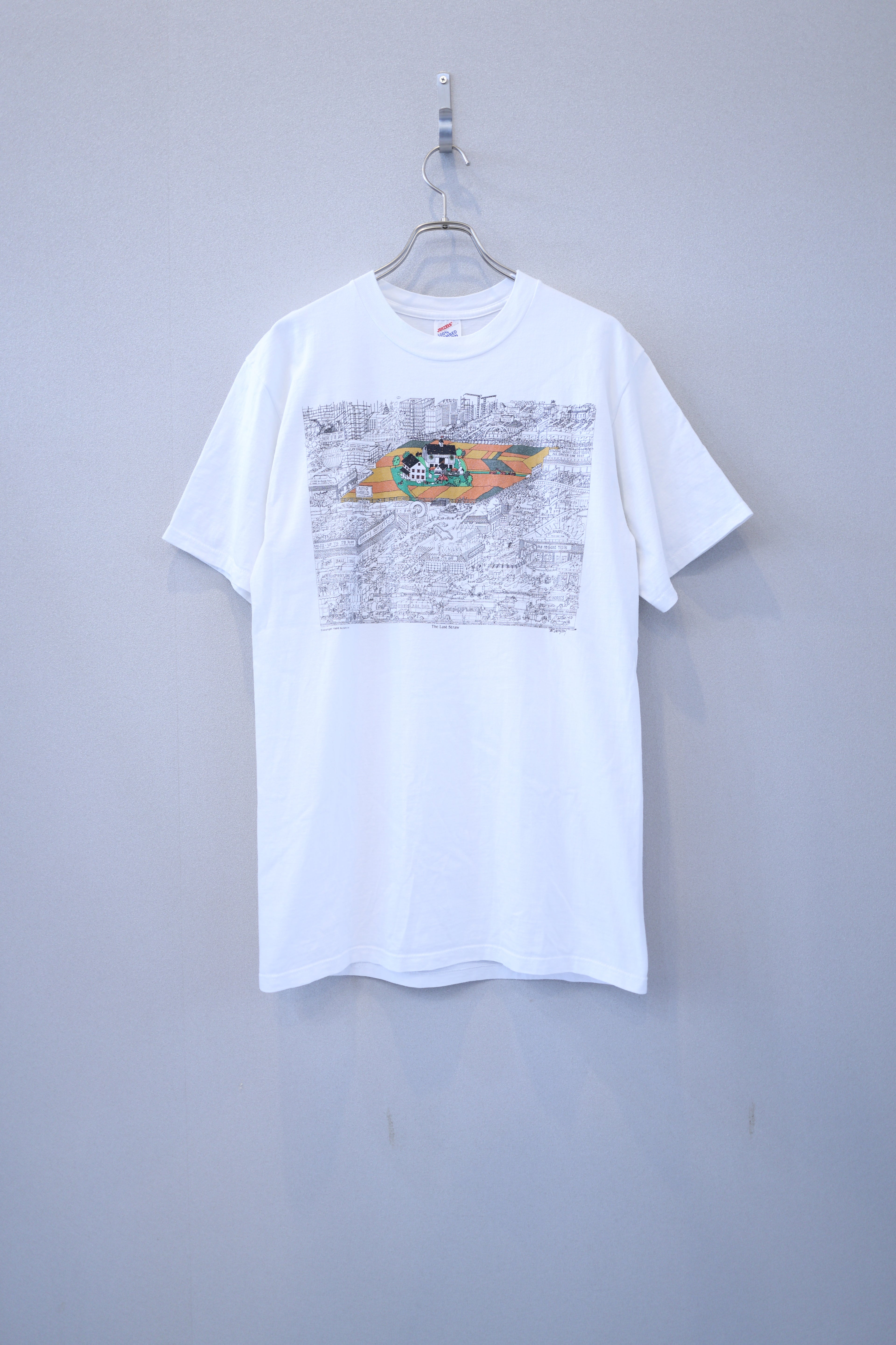 [JERZEES] Logo Print T-Shirts [USED]