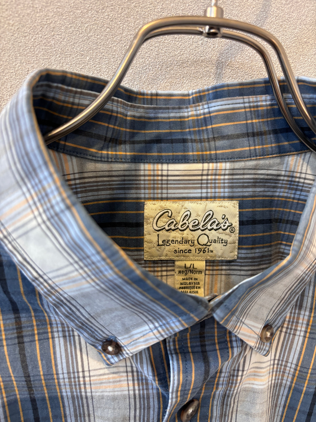[Cabela's] BD Check Shirts L/S [USED]