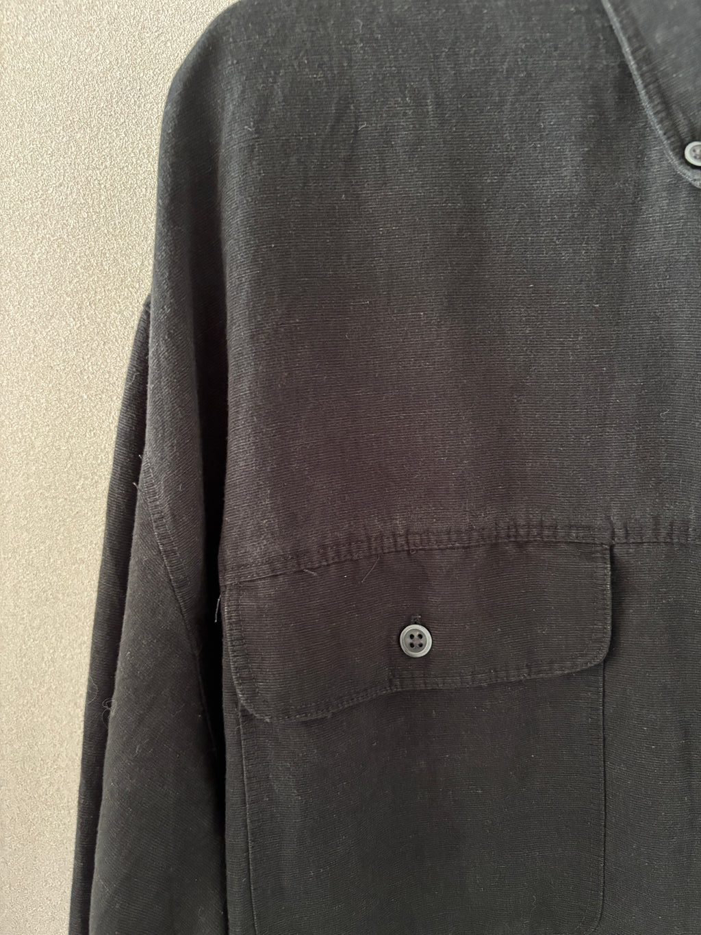 [Field Master] Rayon Linen Corduroy Shirts BD L/S [USED]