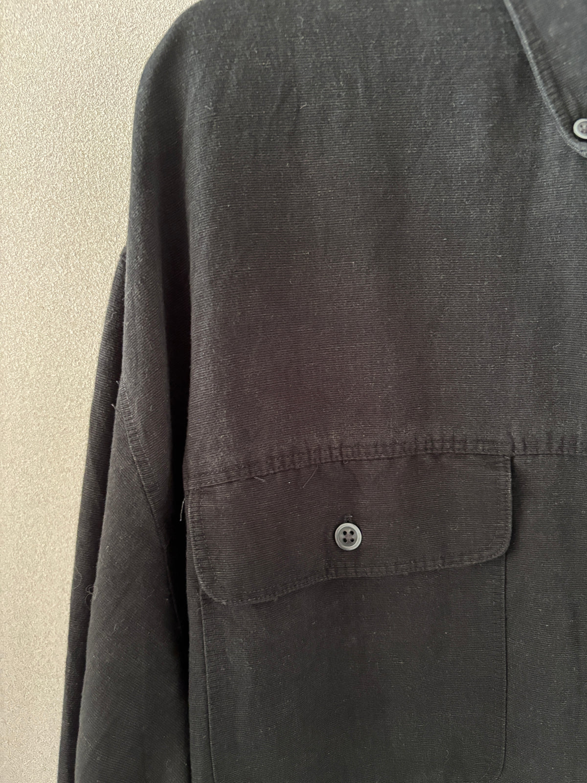 [Field Master] Rayon Linen Corduroy Shirts BD L/S [USED]