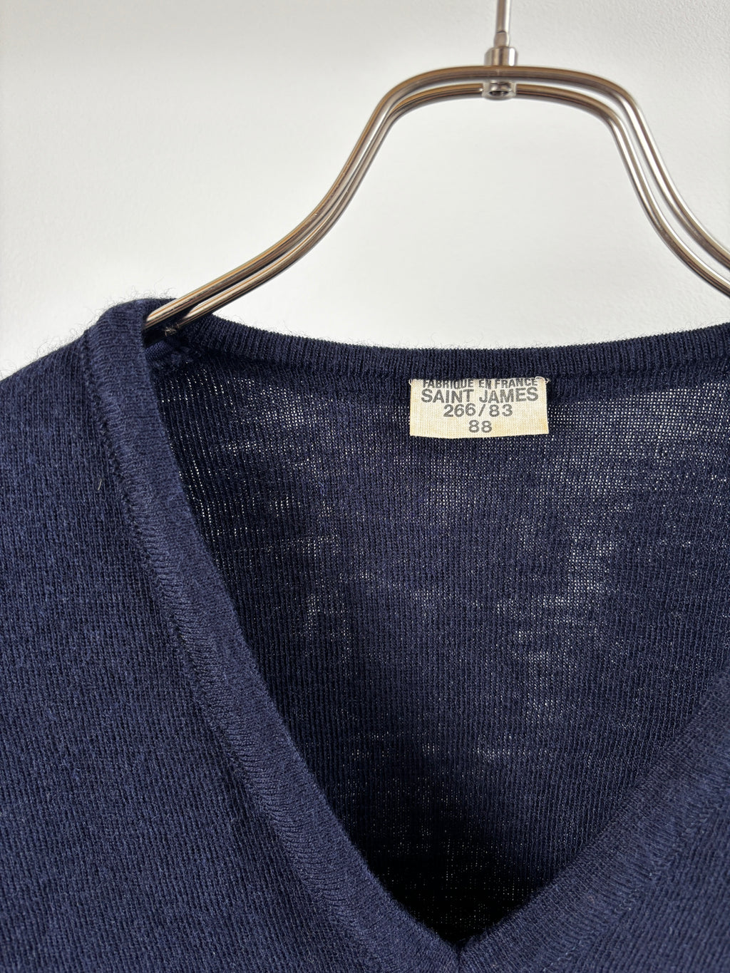 [Saint James]V-Neck Knit Sweter[USED]
