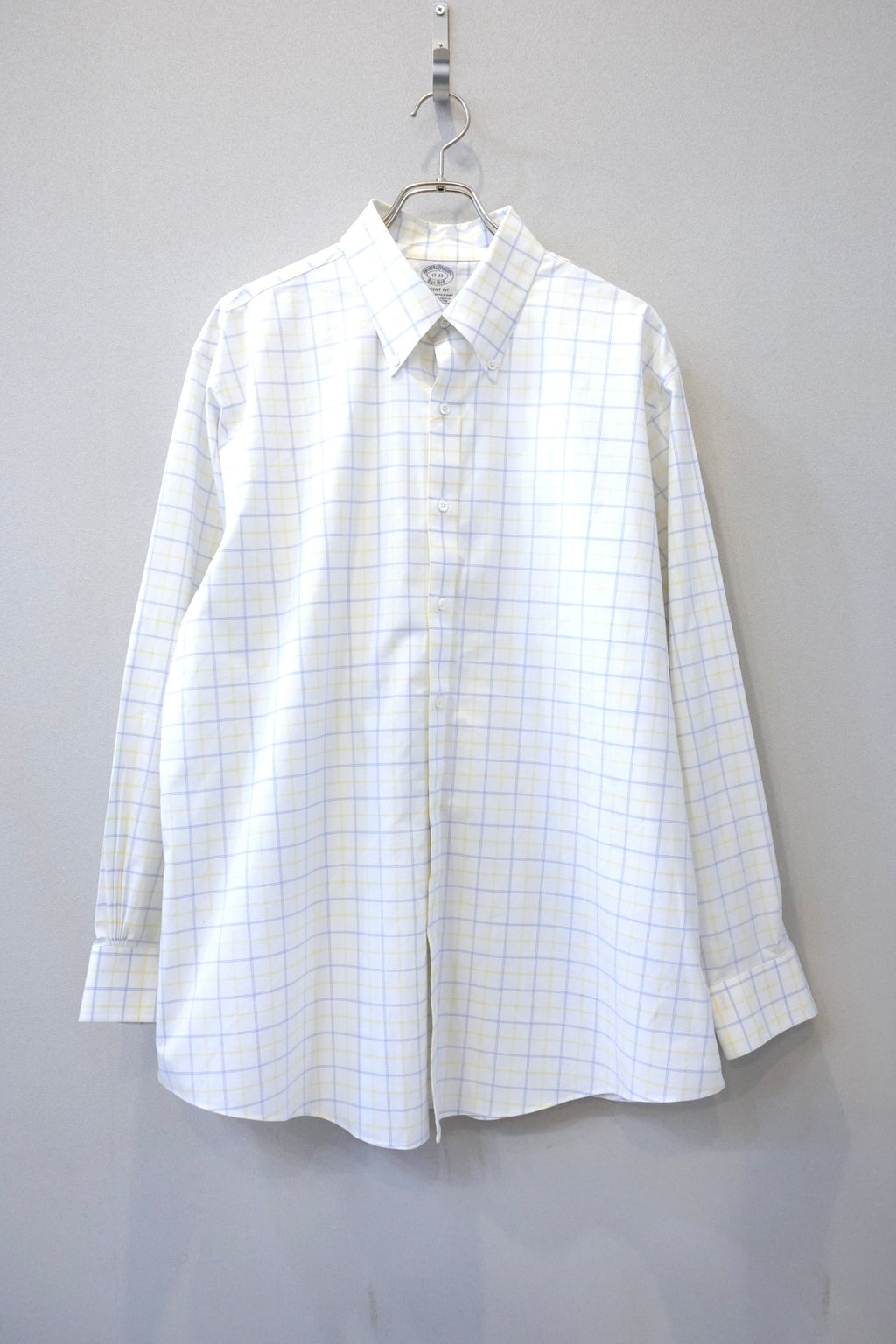 [Brooks Brothers] Graph Check Shirts L/S [USED]