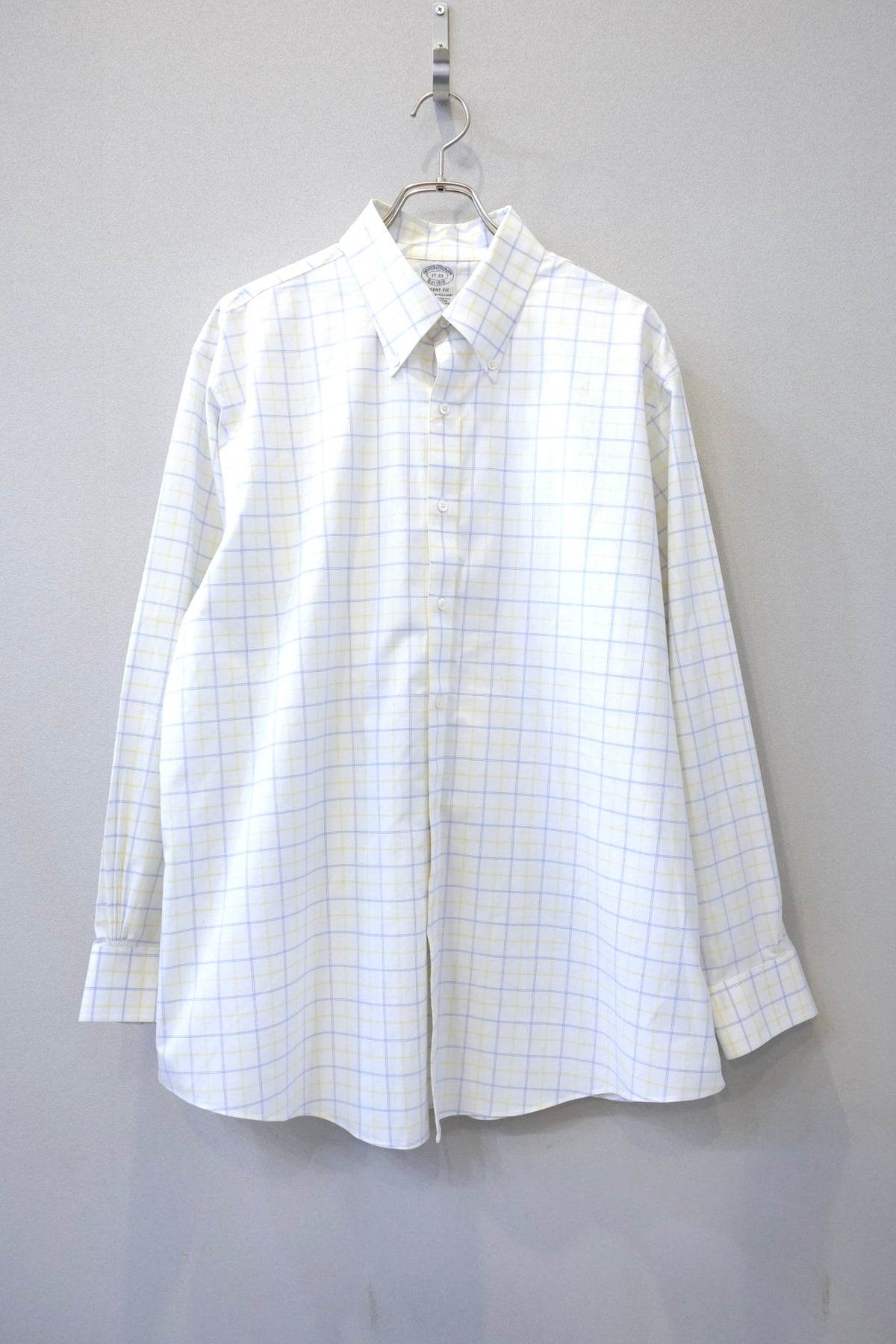 [Brooks Brothers] Graph Check Shirts L/S [USED]