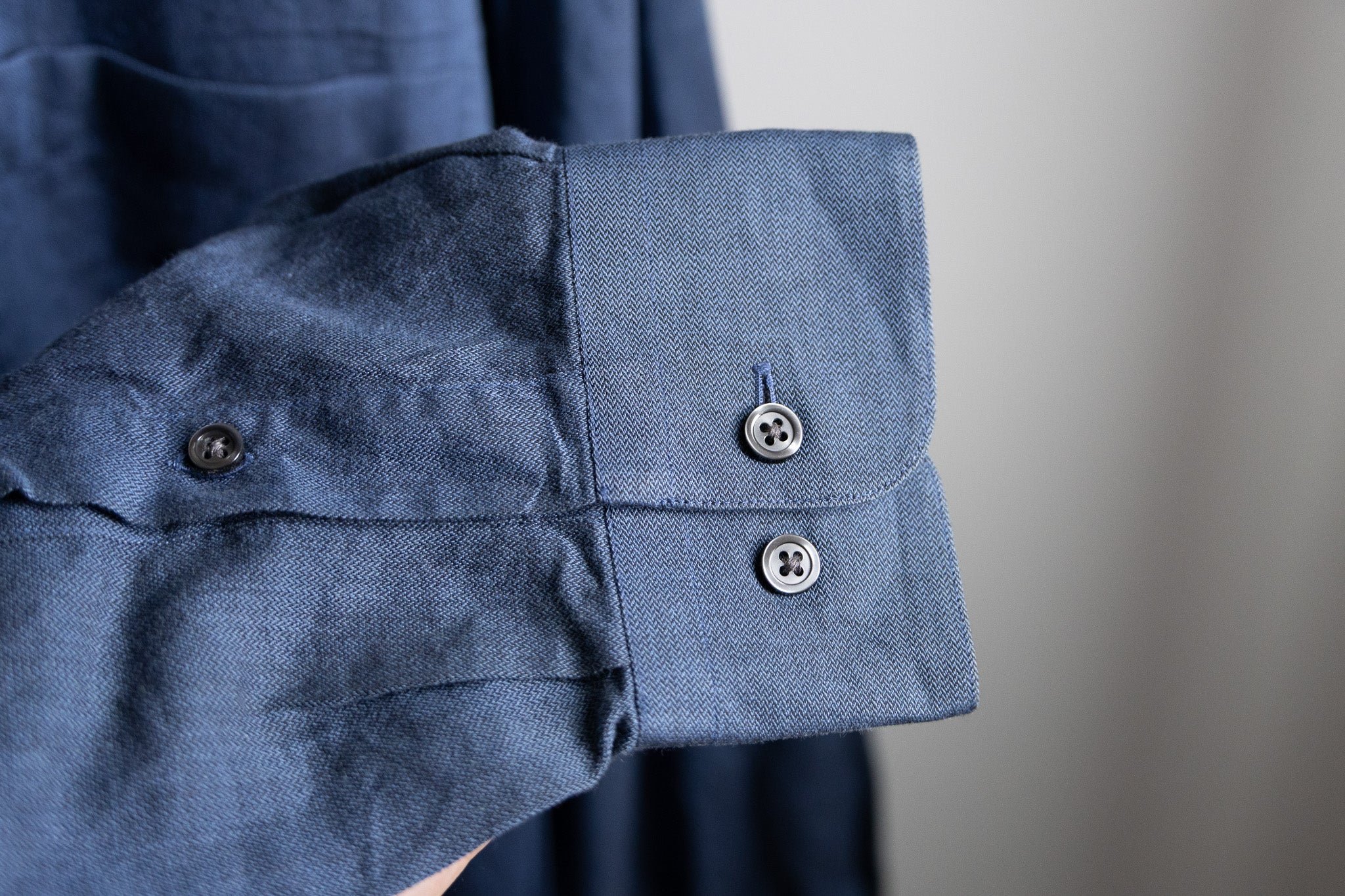 【Claiborne】HBT Cotton Shirts L/S【USED】