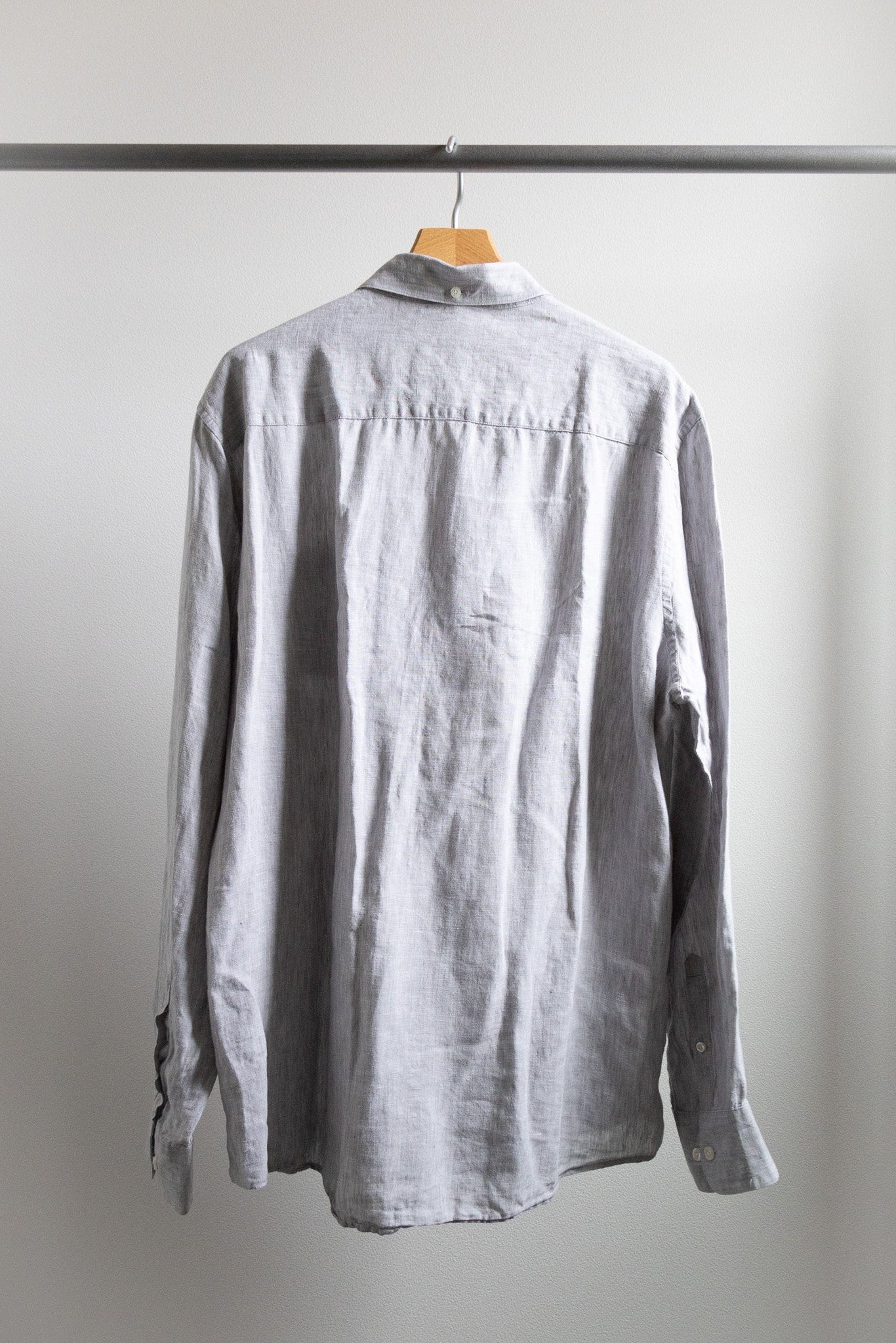 【Claiborne】Linen BD Shirts L/S【USED】