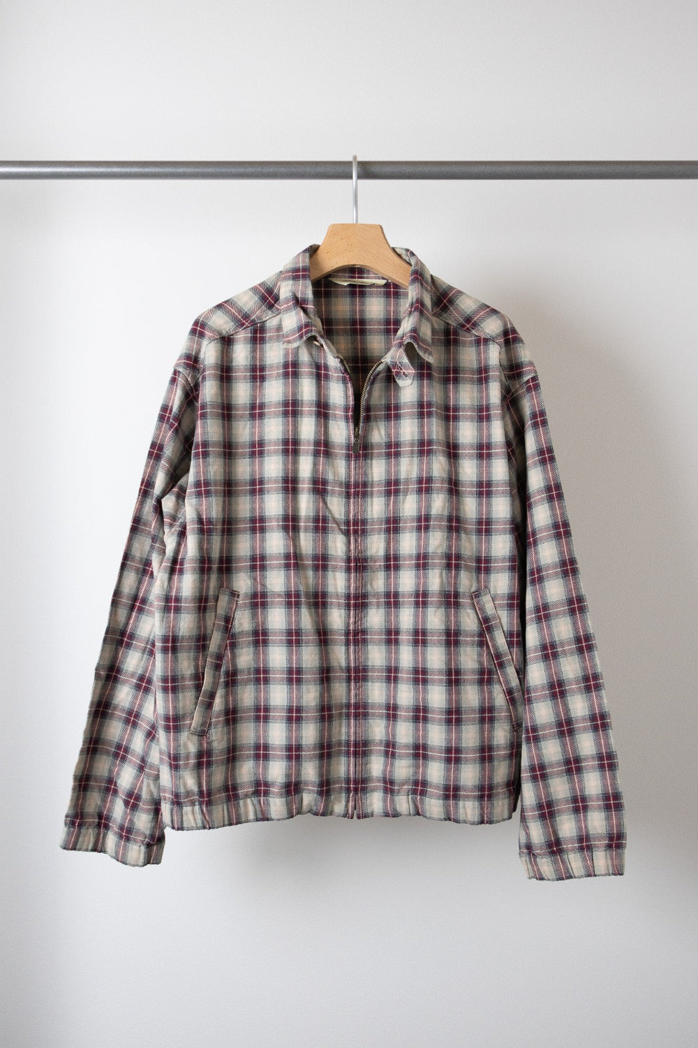 【Edie Bauer】Check Drizzler Jacket【USED】