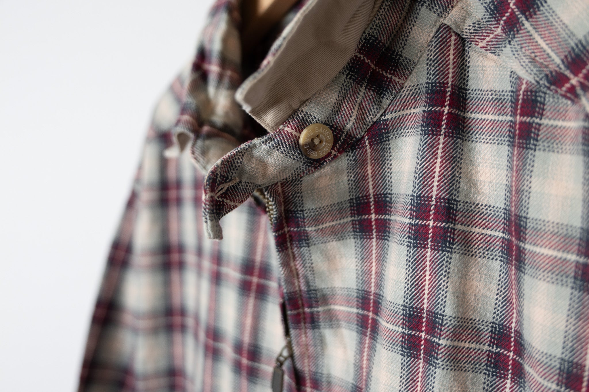 【Edie Bauer】Check Drizzler Jacket【USED】