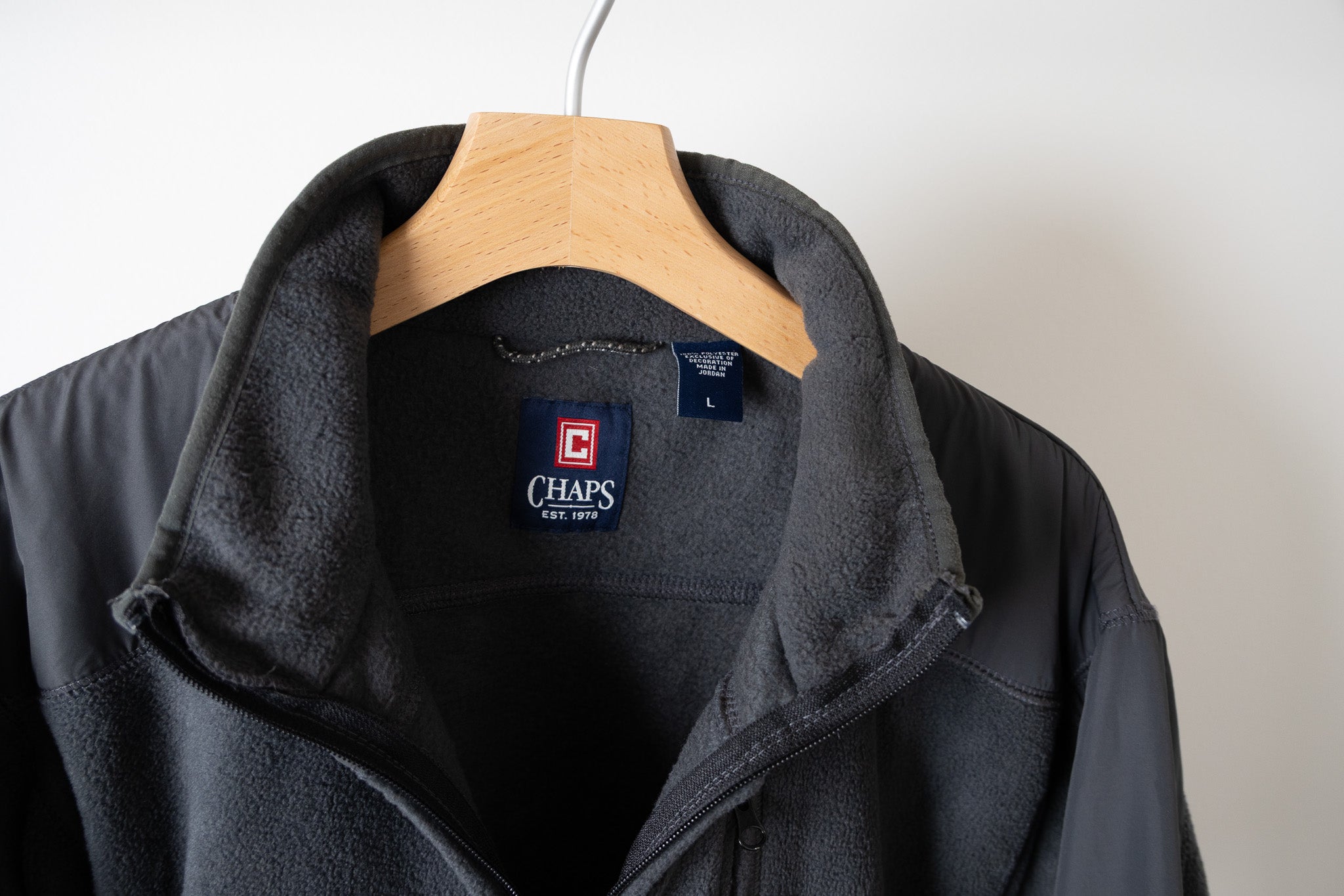 【CHAPS】Full Zip Fleece Jacket【USED】