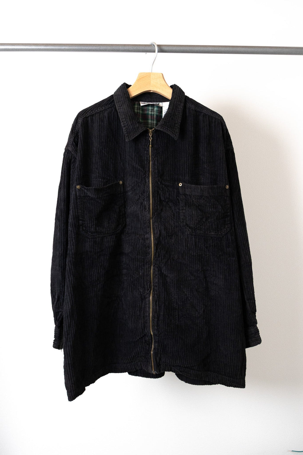 Corduroy Zip Up Shirts L/S【USED】