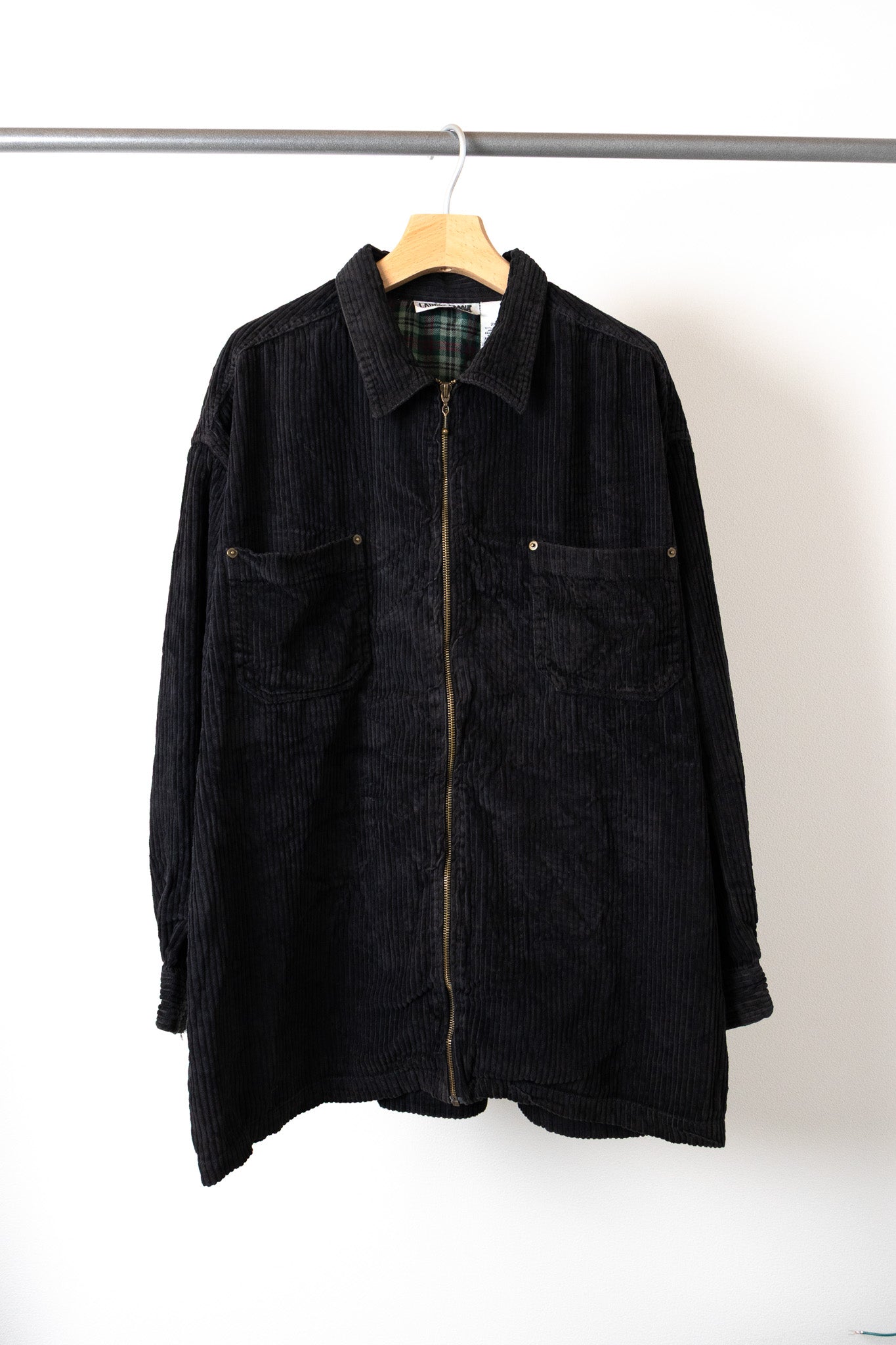 Corduroy Zip Up Shirts L/S【USED】