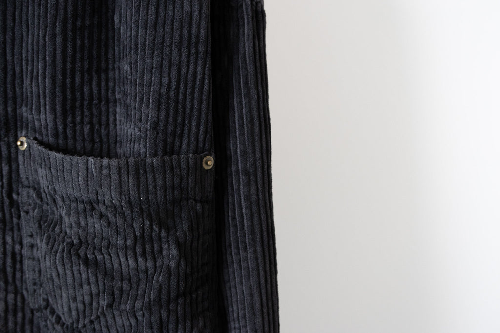 Corduroy Zip Up Shirts L/S【USED】