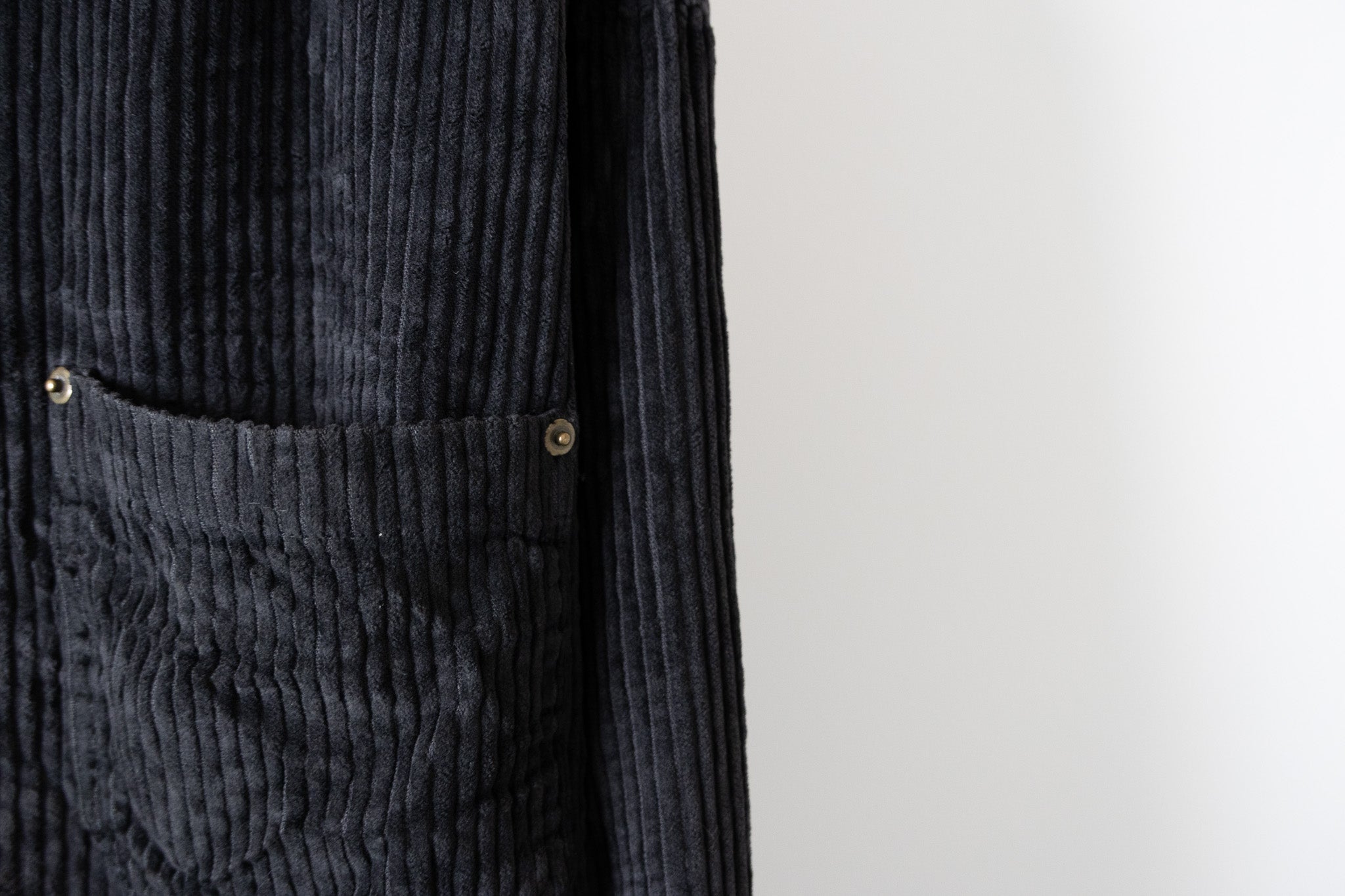 Corduroy Zip Up Shirts L/S【USED】