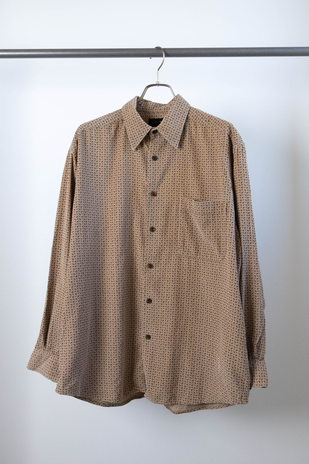 【Claiborne】Corduroy Design Shirts L/S【USED】