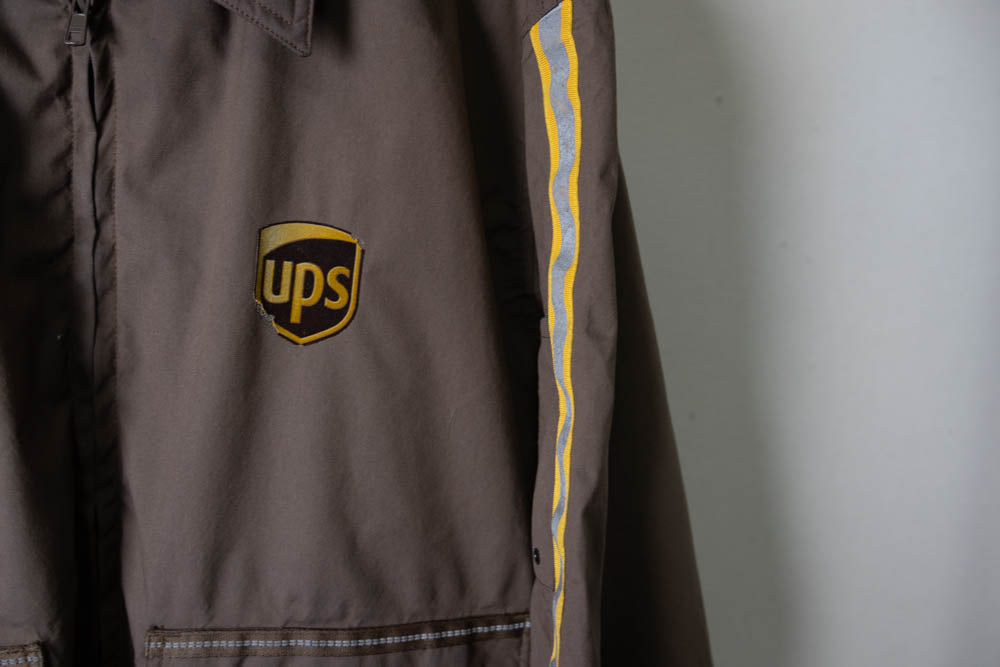 【UPS】Zip Up Work Jacket【USED】