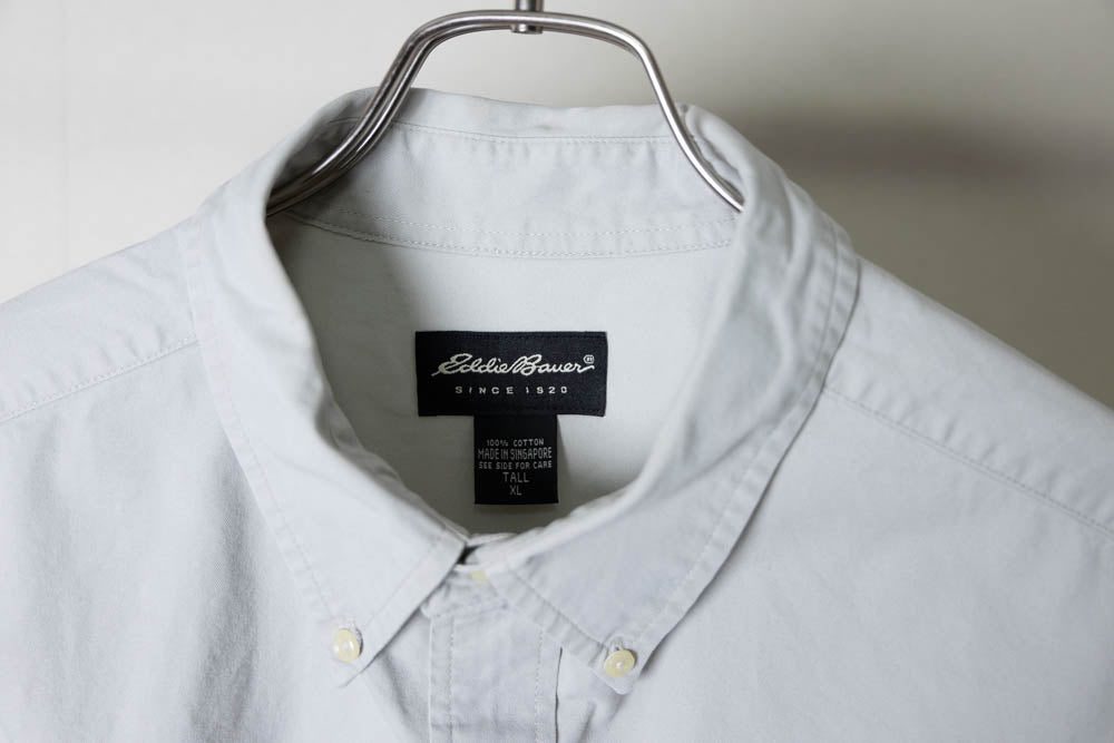 【Eddie Bauer】Cotton BD Shirts L/S【USED】
