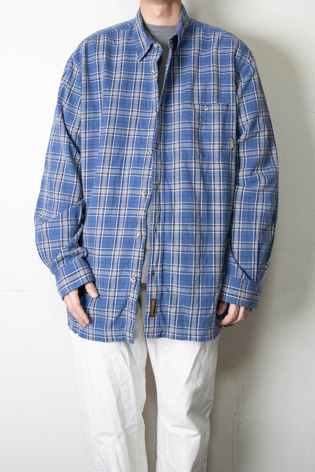 【Timberland】Check Shirts L/S【USED】
