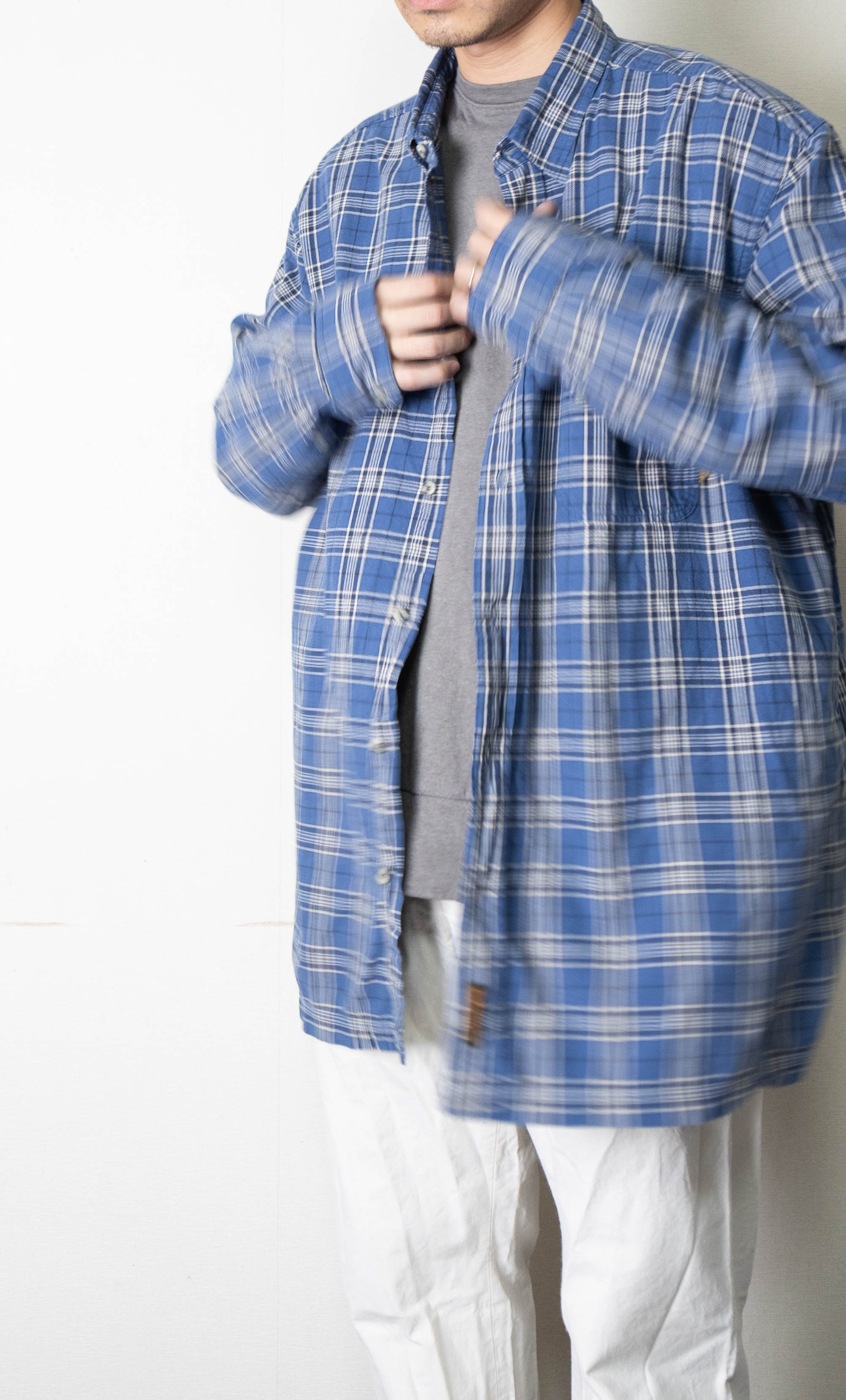 【Timberland】Check Shirts L/S【USED】