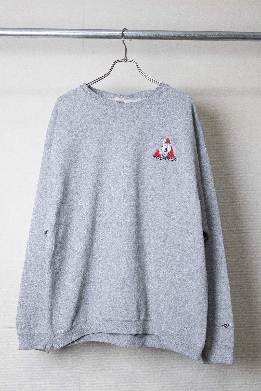 【Fruit Of The Loom】Logo Crew Sweat L/S【USED】