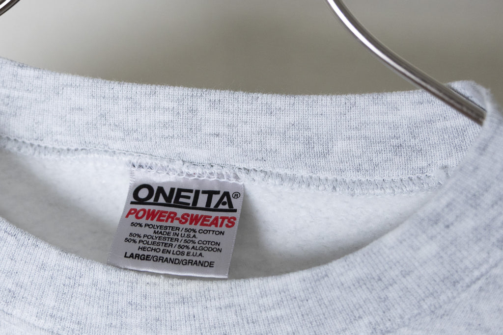 【ONEITA】Logo Crew Sweat L/S【USED】