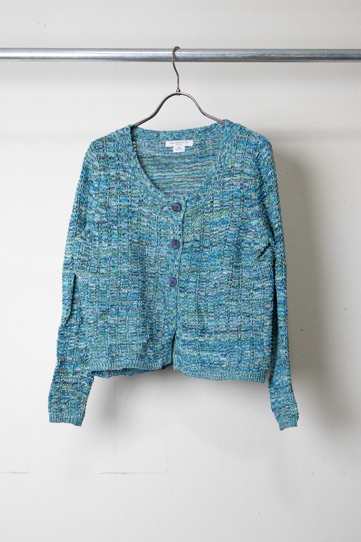 【Liz Claiborne】Crew Cardigan【USED】