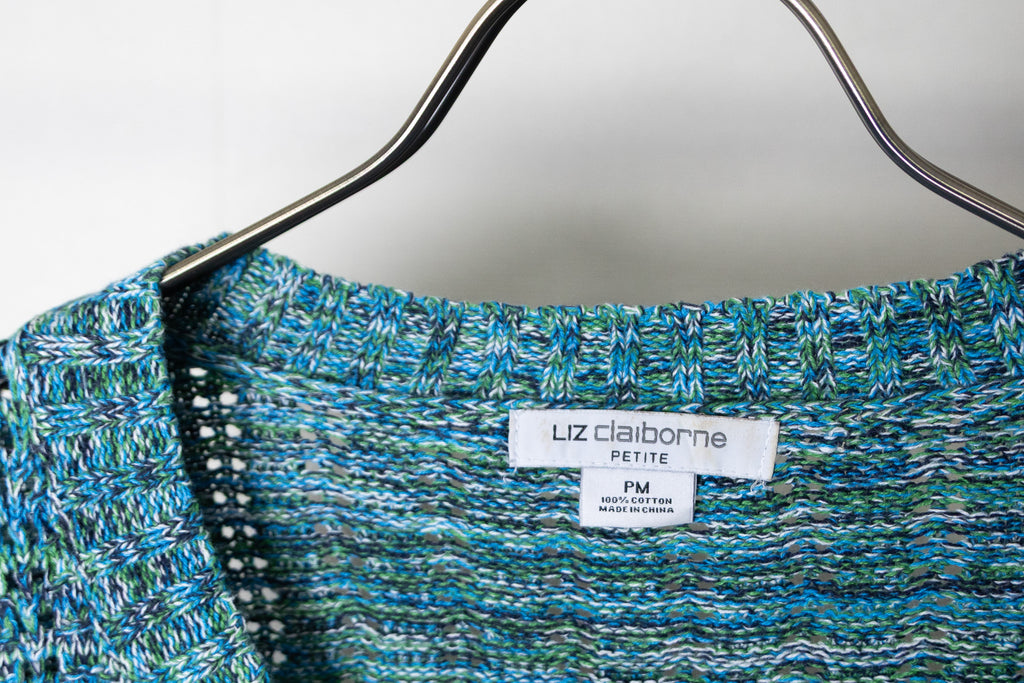 【Liz Claiborne】Crew Cardigan【USED】