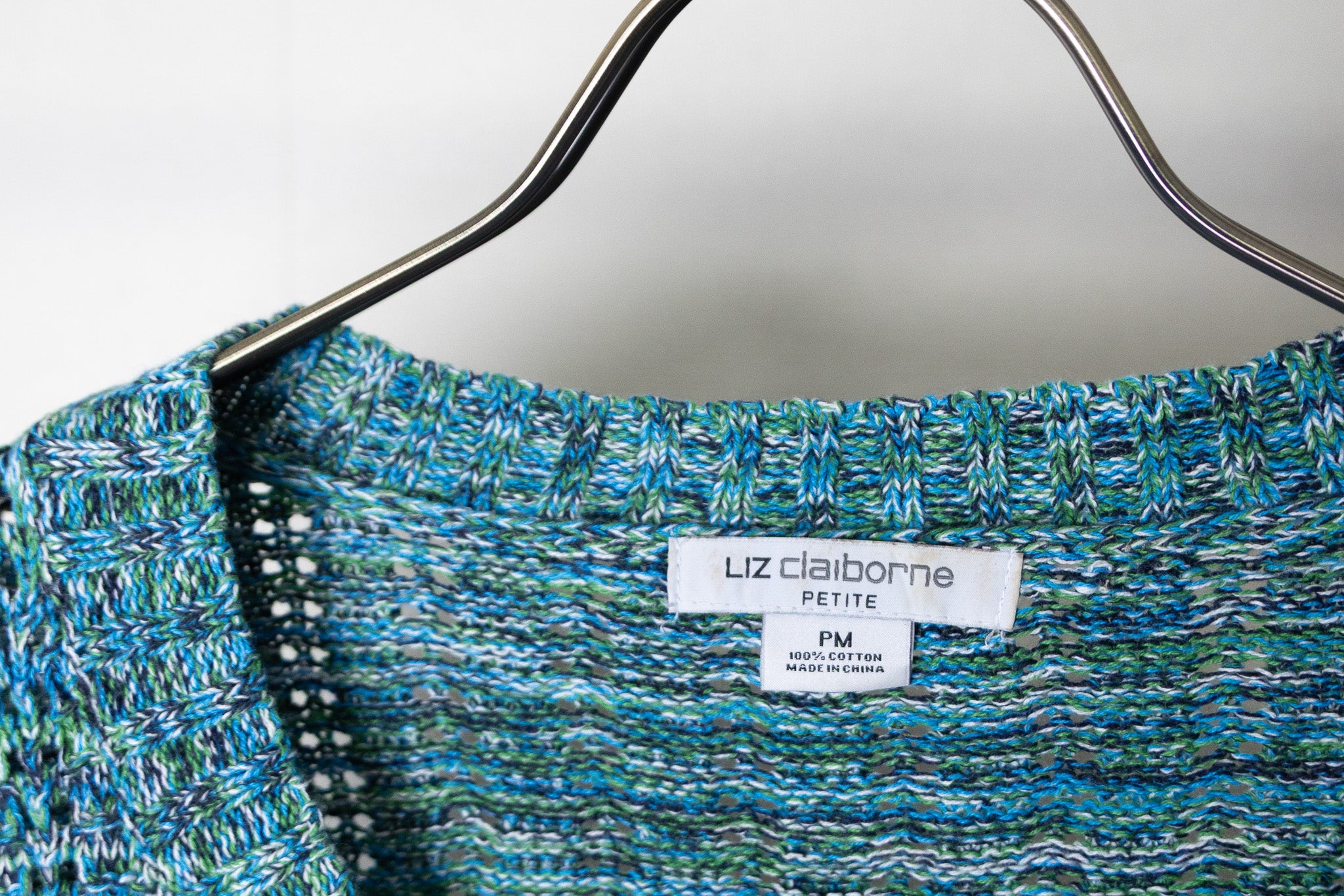 【Liz Claiborne】Crew Cardigan【USED】